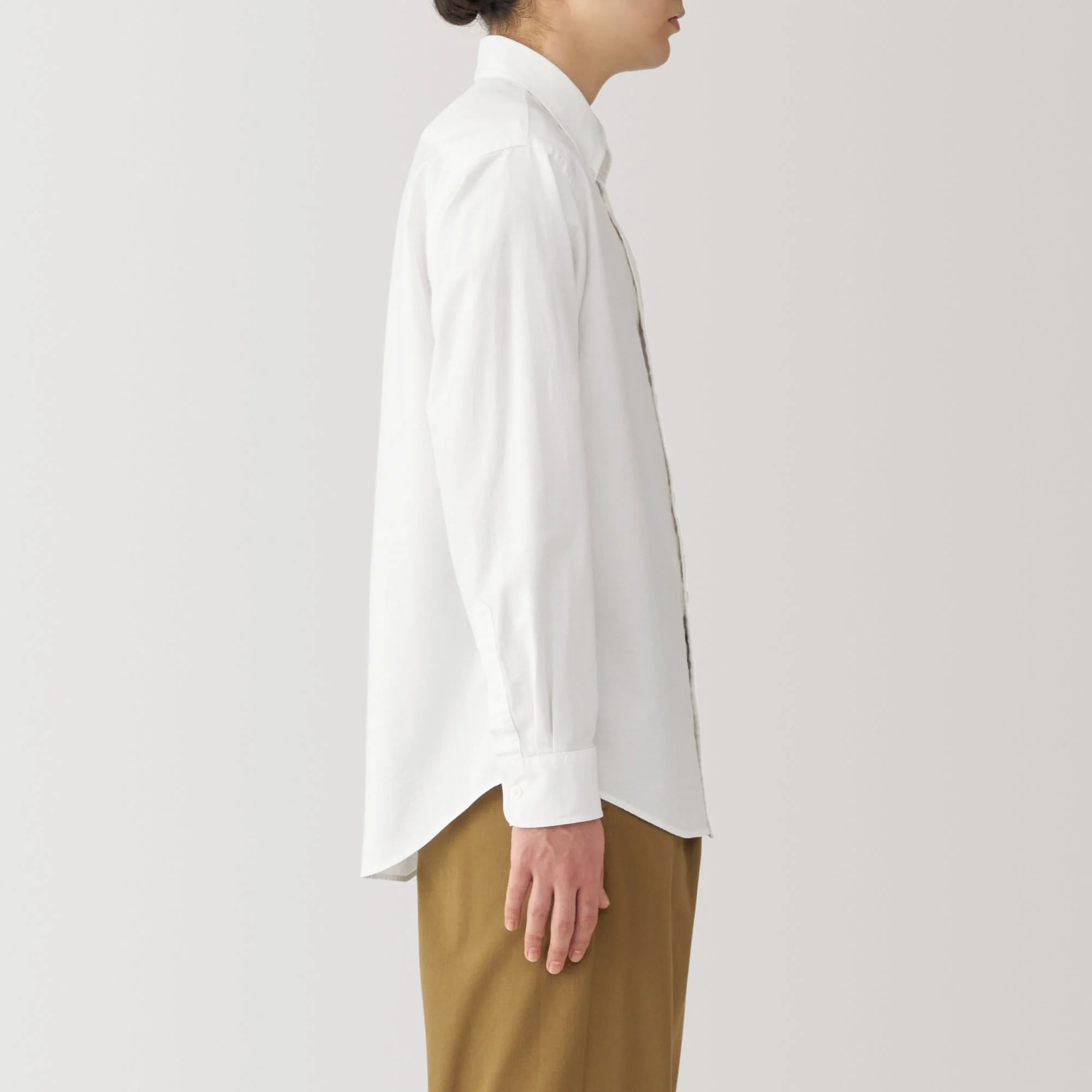 Men's Washed Oxford Button Down Shirt - Image 5