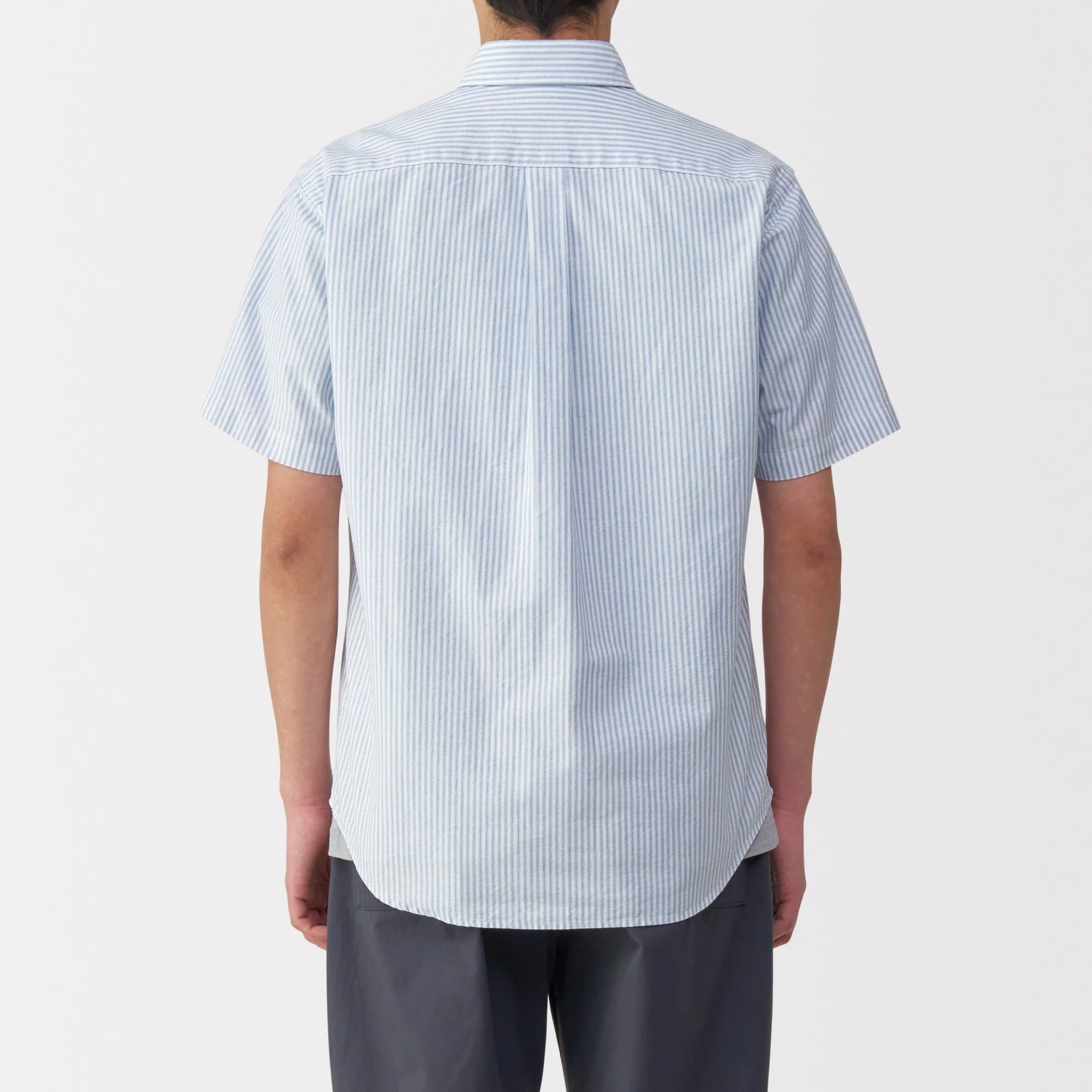 Men's Washed Oxford Shirt - Image 38