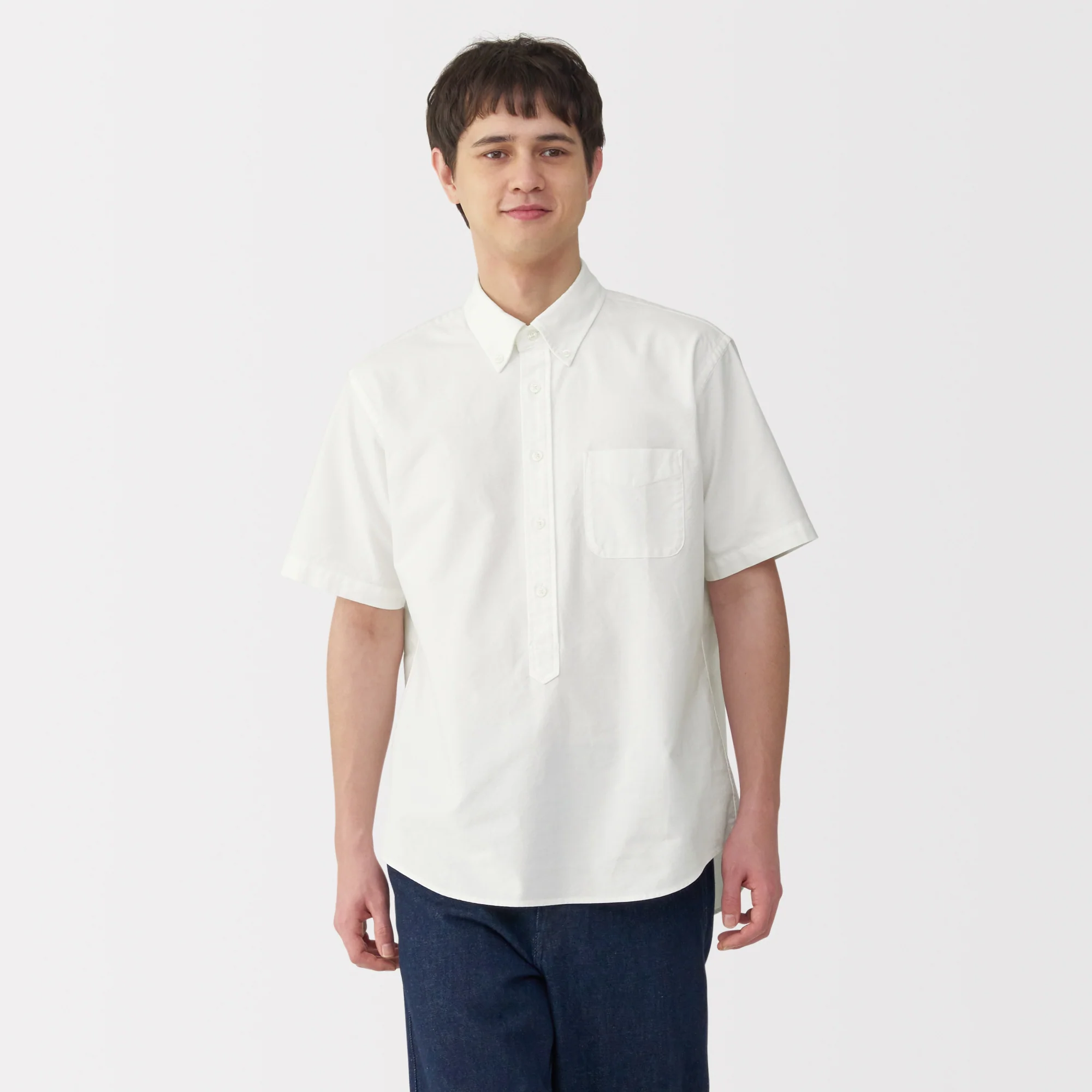 Men's Washed Oxford Pullover Shirt - Image 11