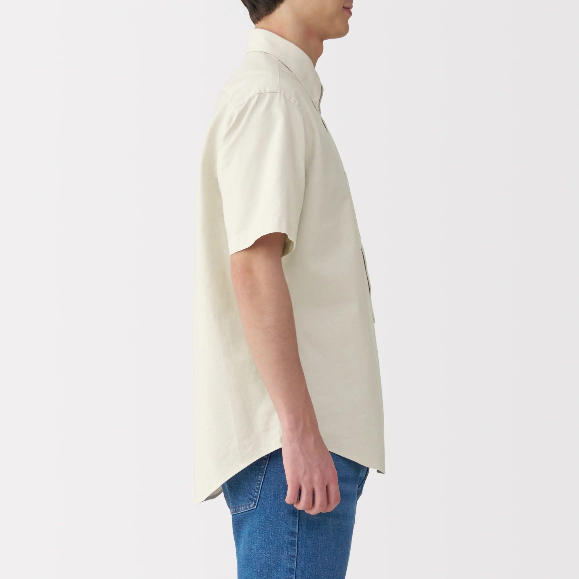 Men's Washed Oxford Pullover Shirt - Image 5