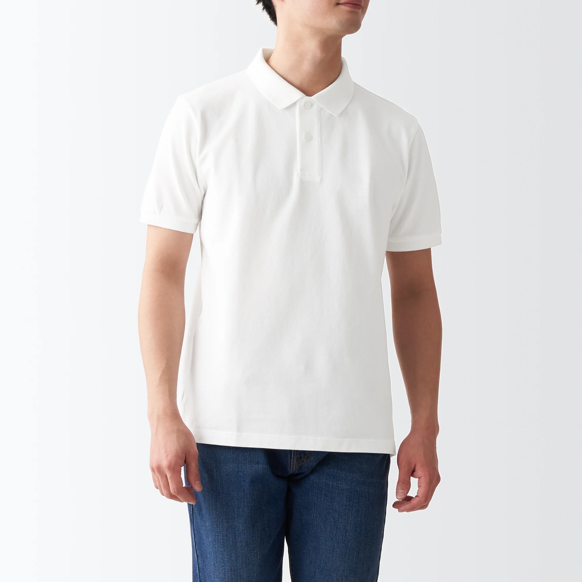 Men's Washed Pique Polo Shirt - Image 11