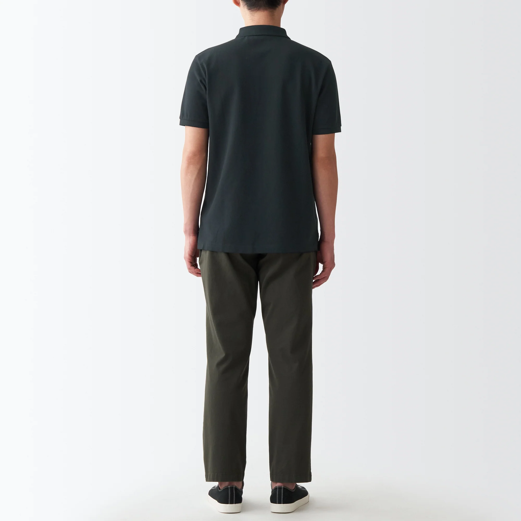 Men's Washed Pique Polo Shirt - Image 32
