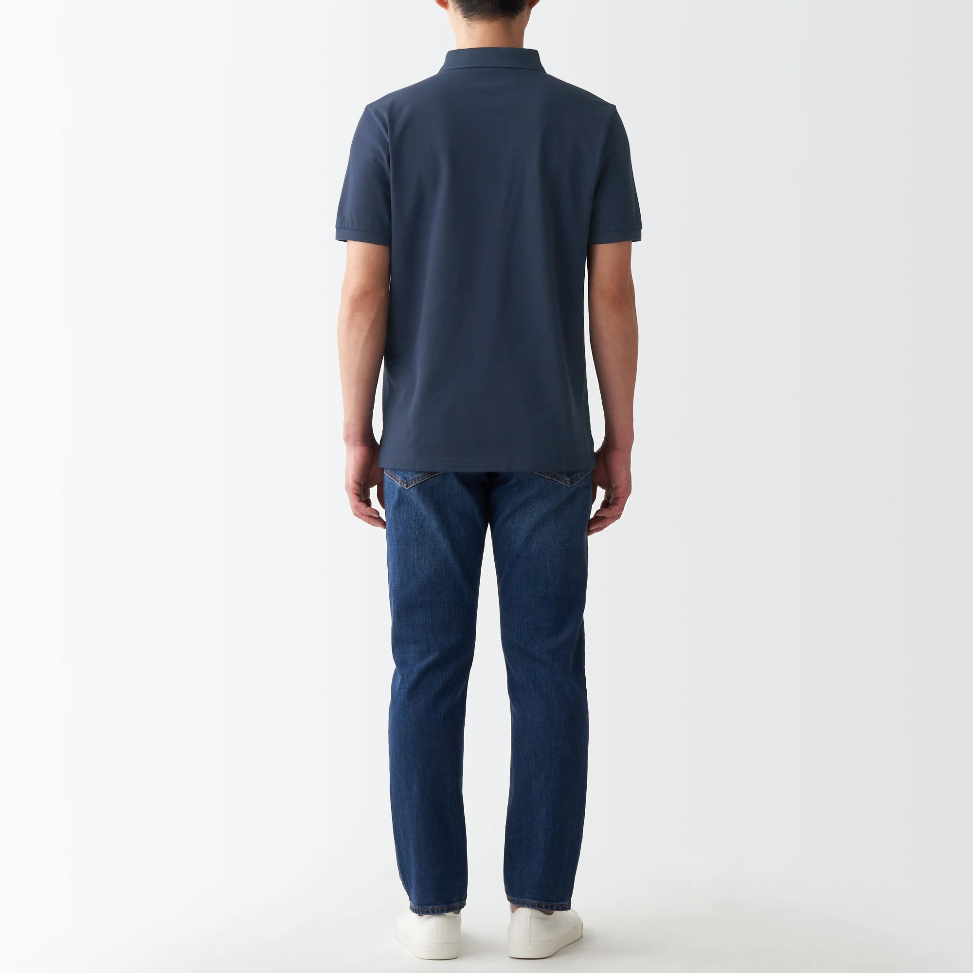 Men's Washed Pique Polo Shirt - Image 50