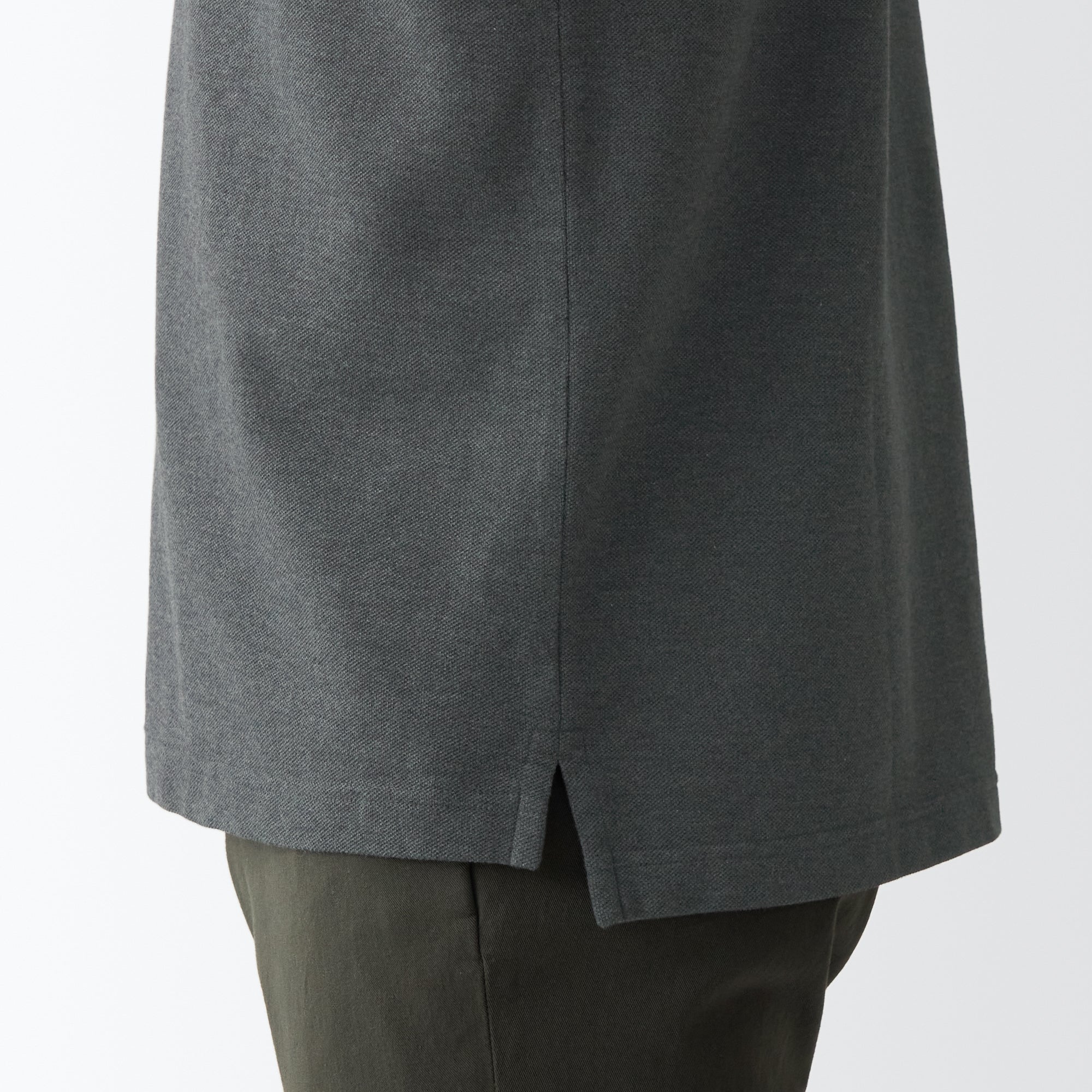 Men's Washed Pique Polo Shirt - Image 8