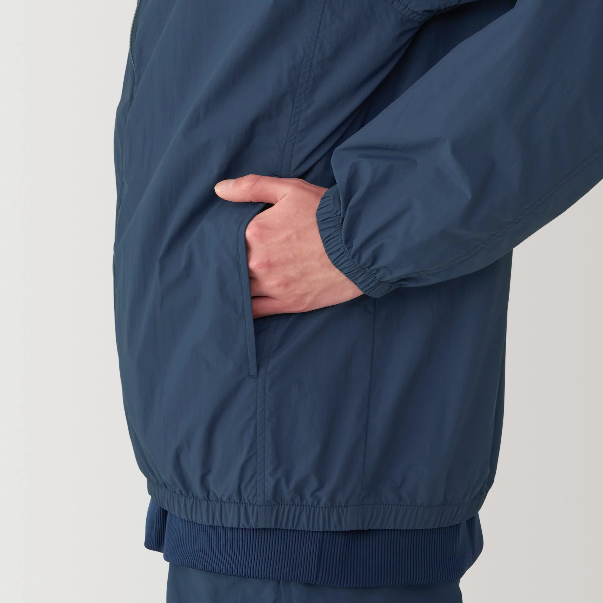Men's Water Repellent Nylon Packable Windbreaker - Image 56