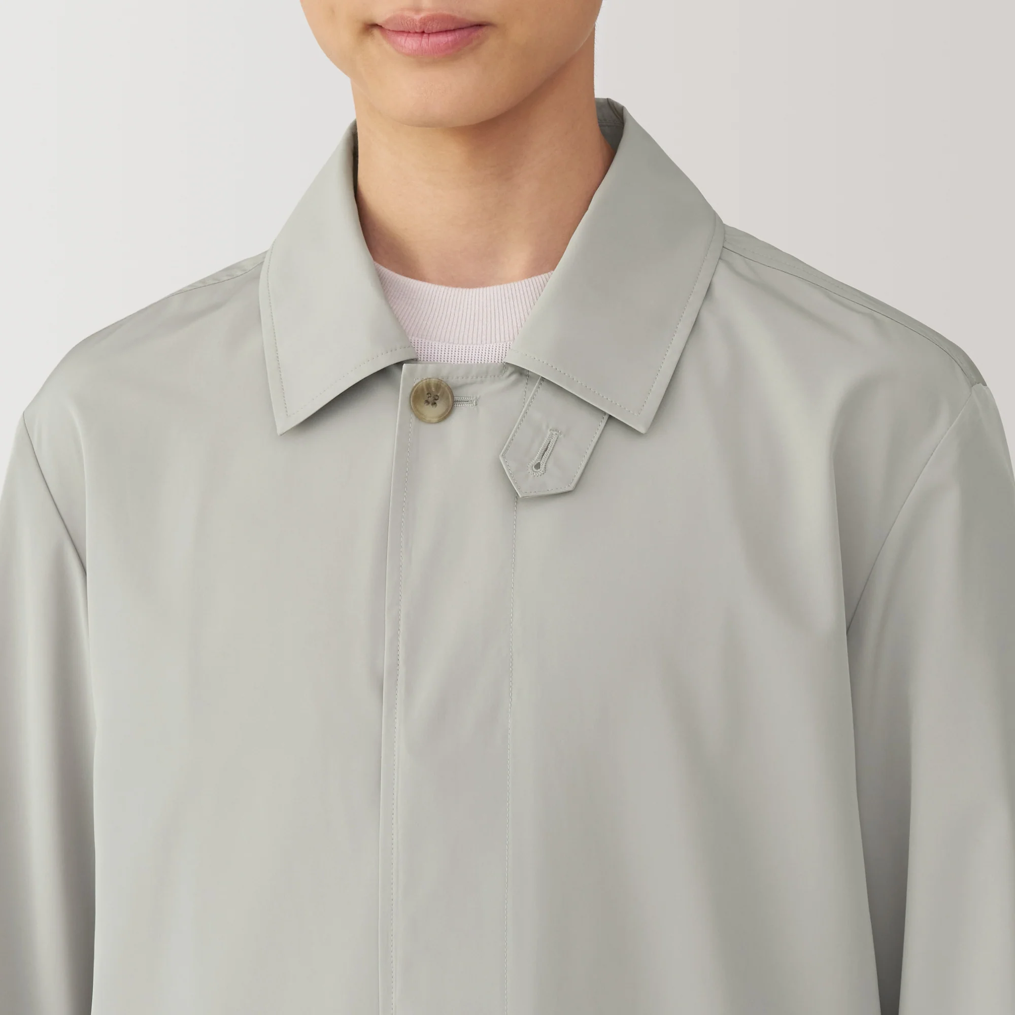 Men's Water Repellent Stand Fall Collar Coat - Image 19