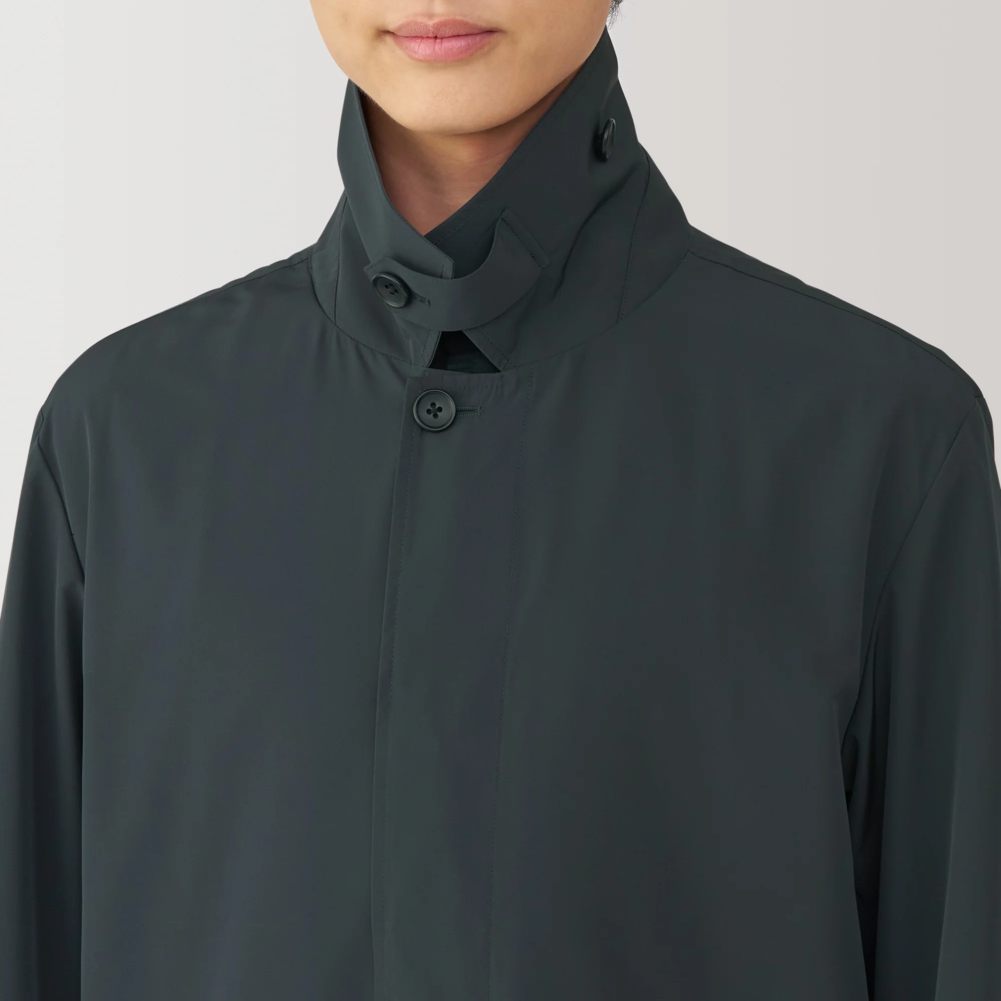 Men's Water Repellent Stand Fall Collar Coat - Image 8