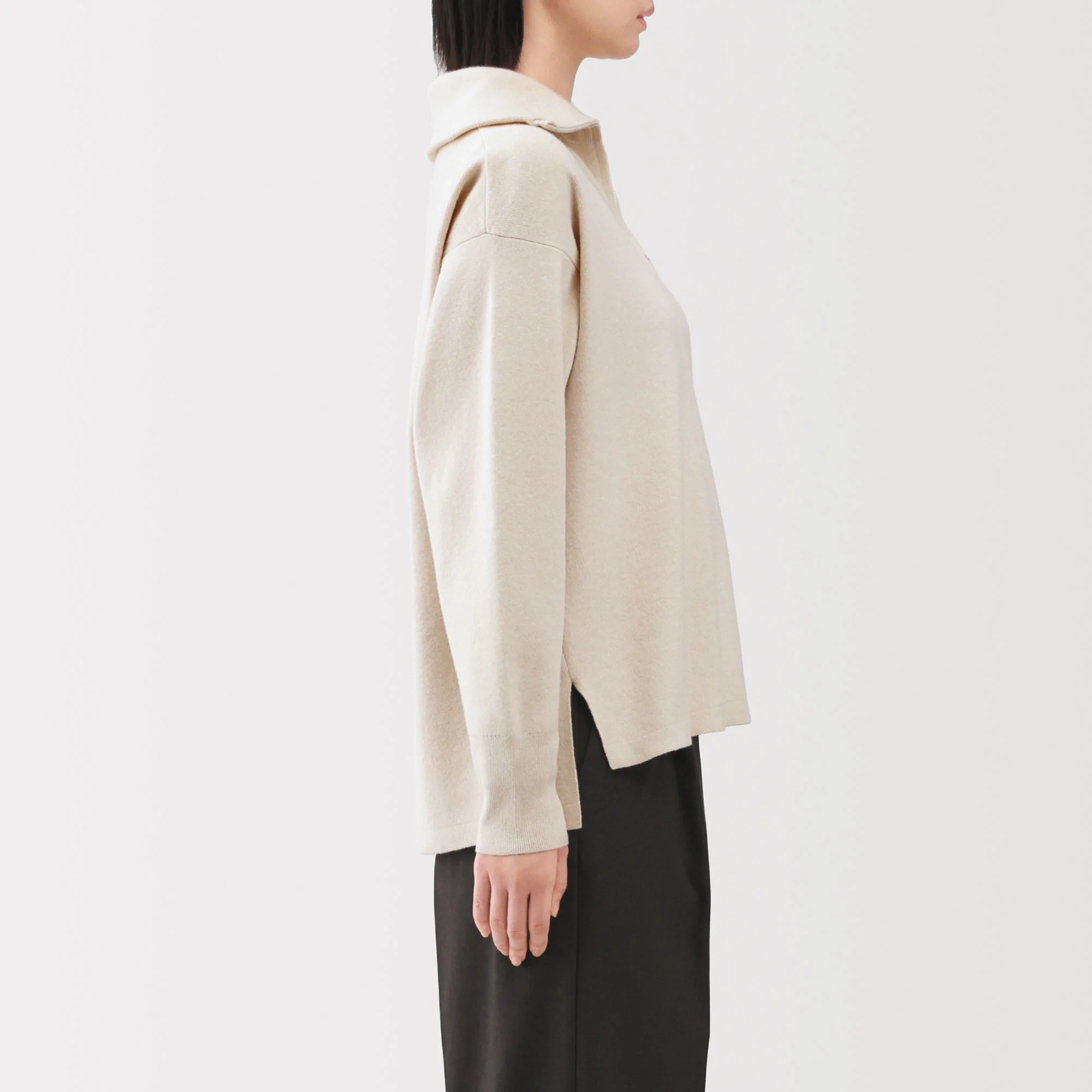 Milano Rib Half-Zip Sweater - Image 13