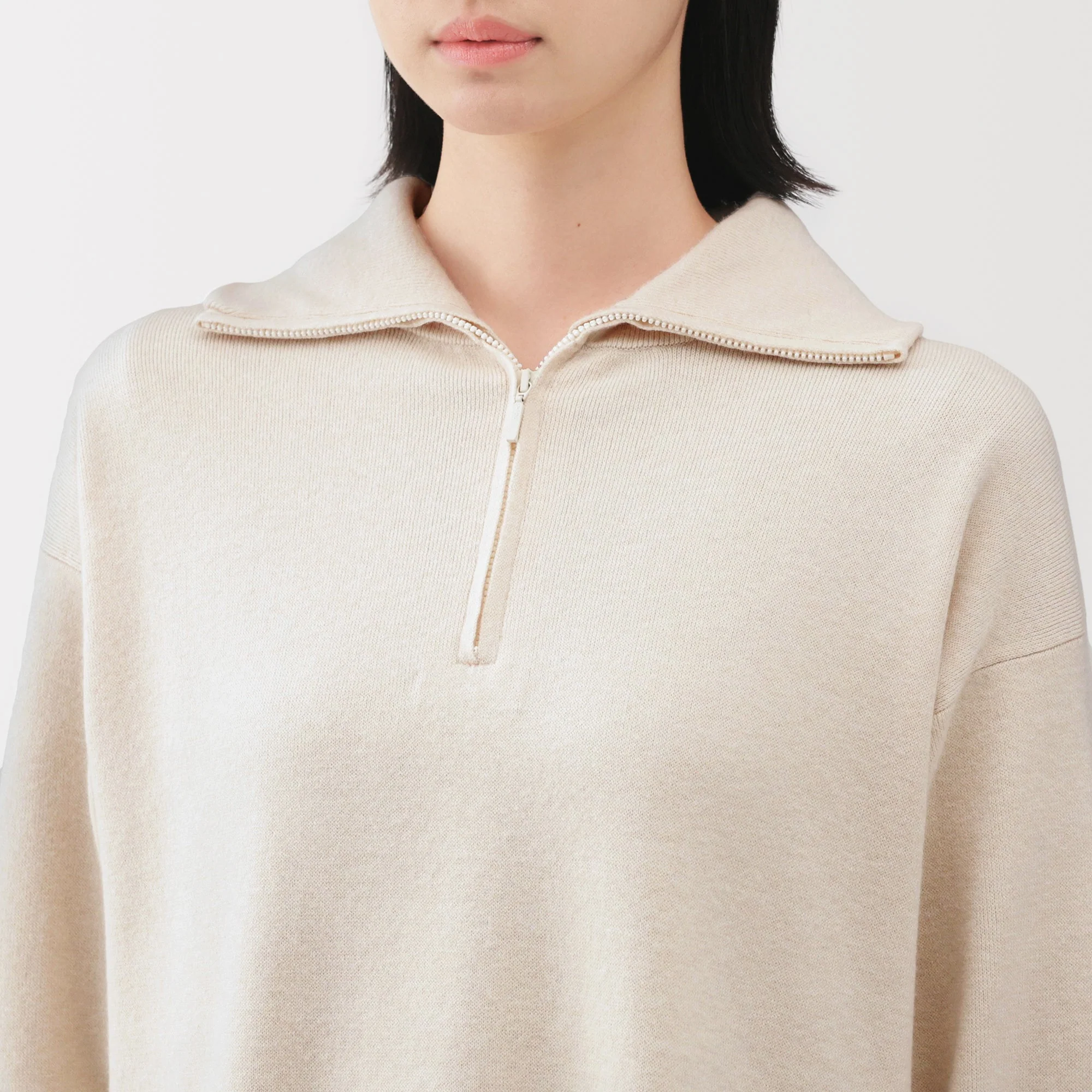 Milano Rib Half-Zip Sweater - Image 23