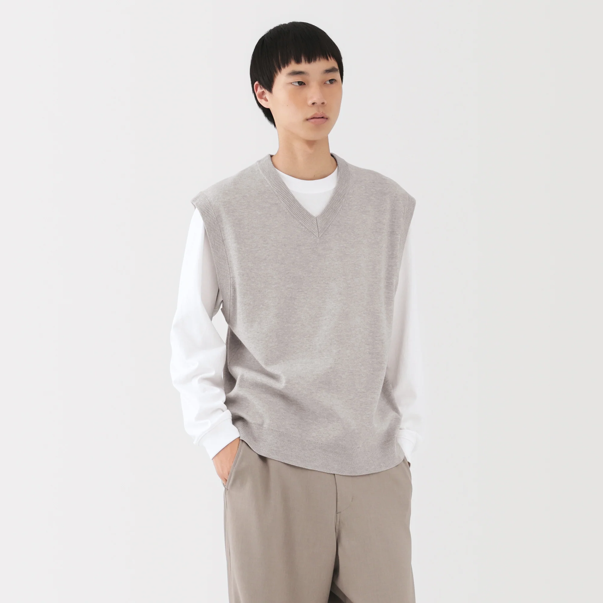 Milano Rib Sweater Vest - Image 17