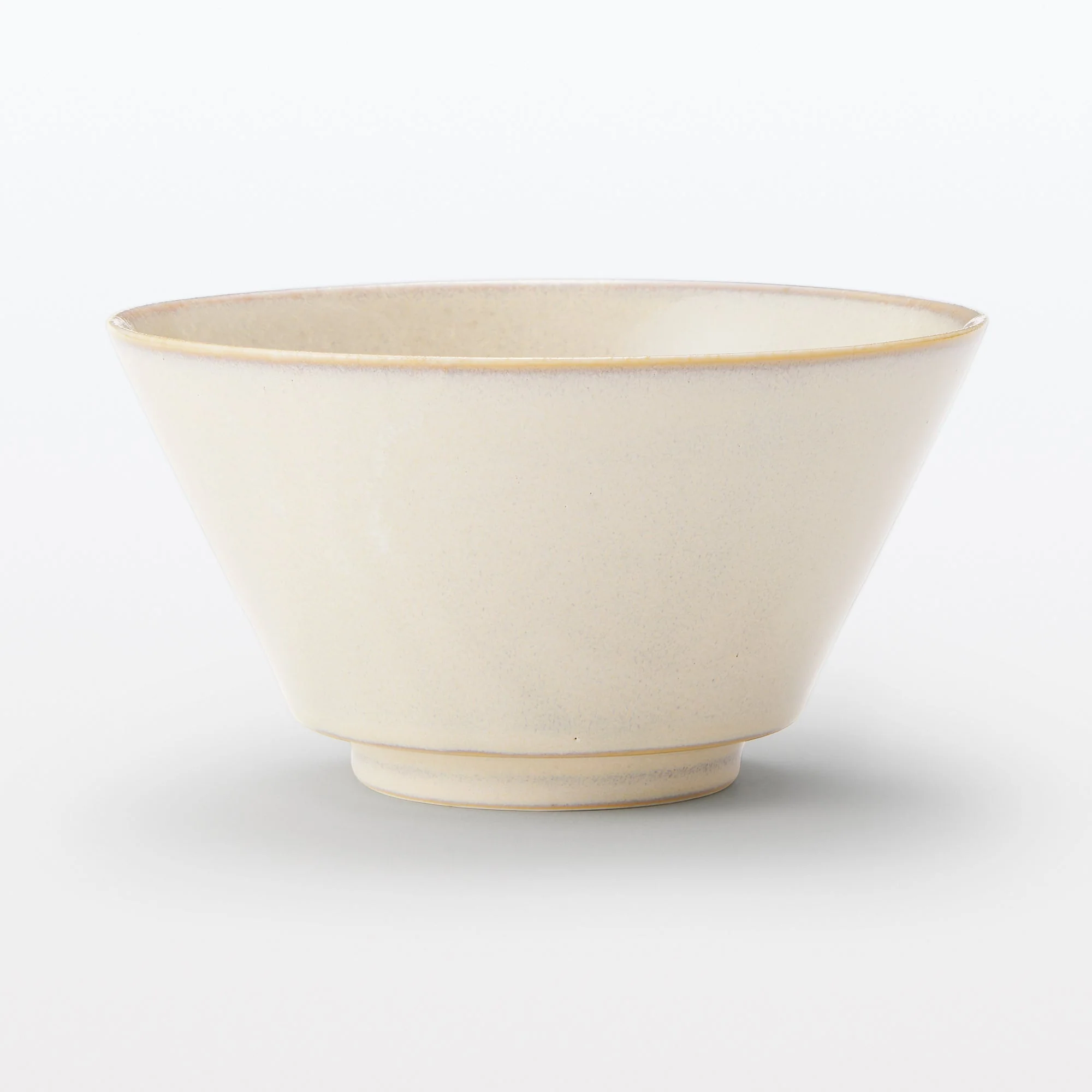 Mino Ware Bowl - White Glaze - Image 4