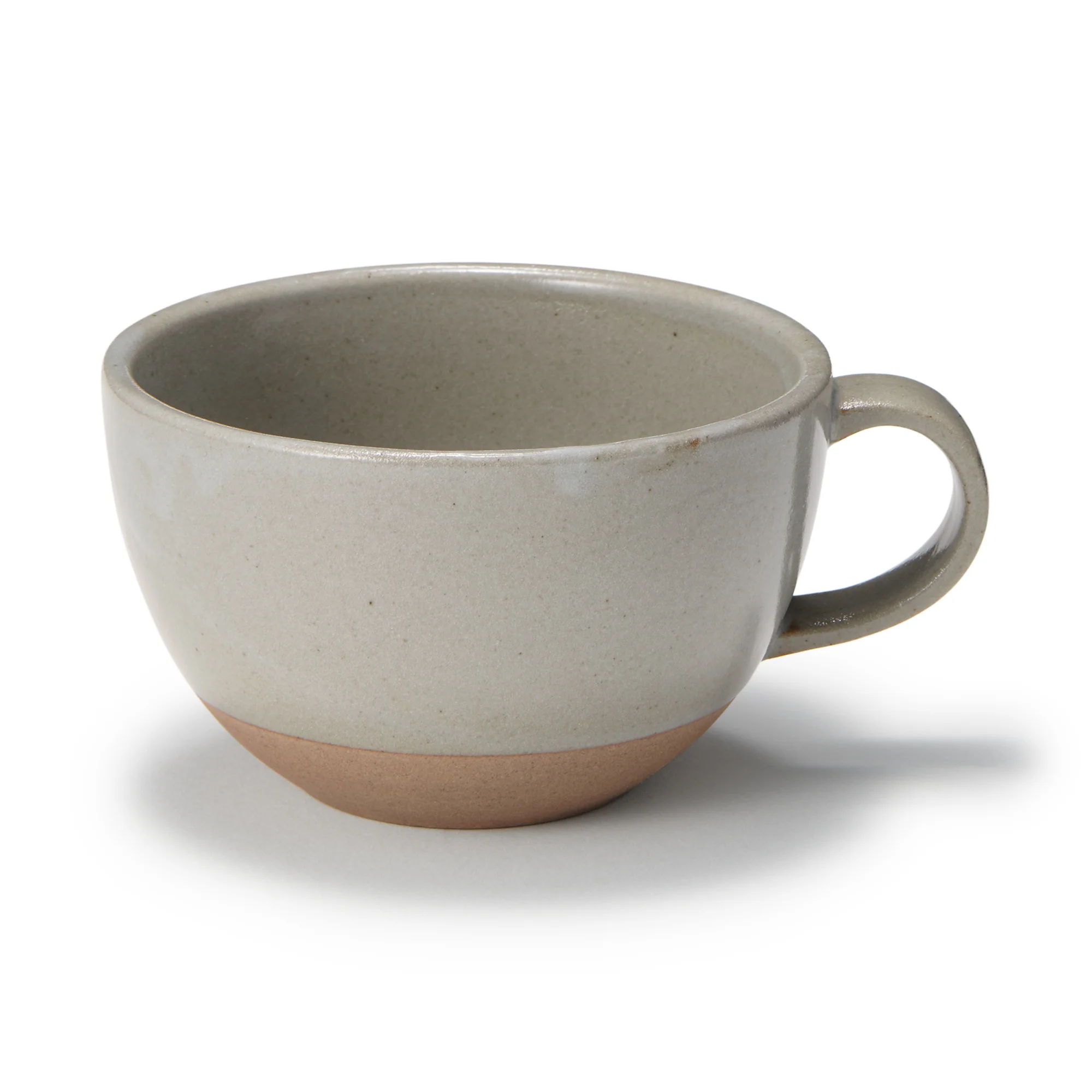Mino Ware Soup Cup - Light Gray