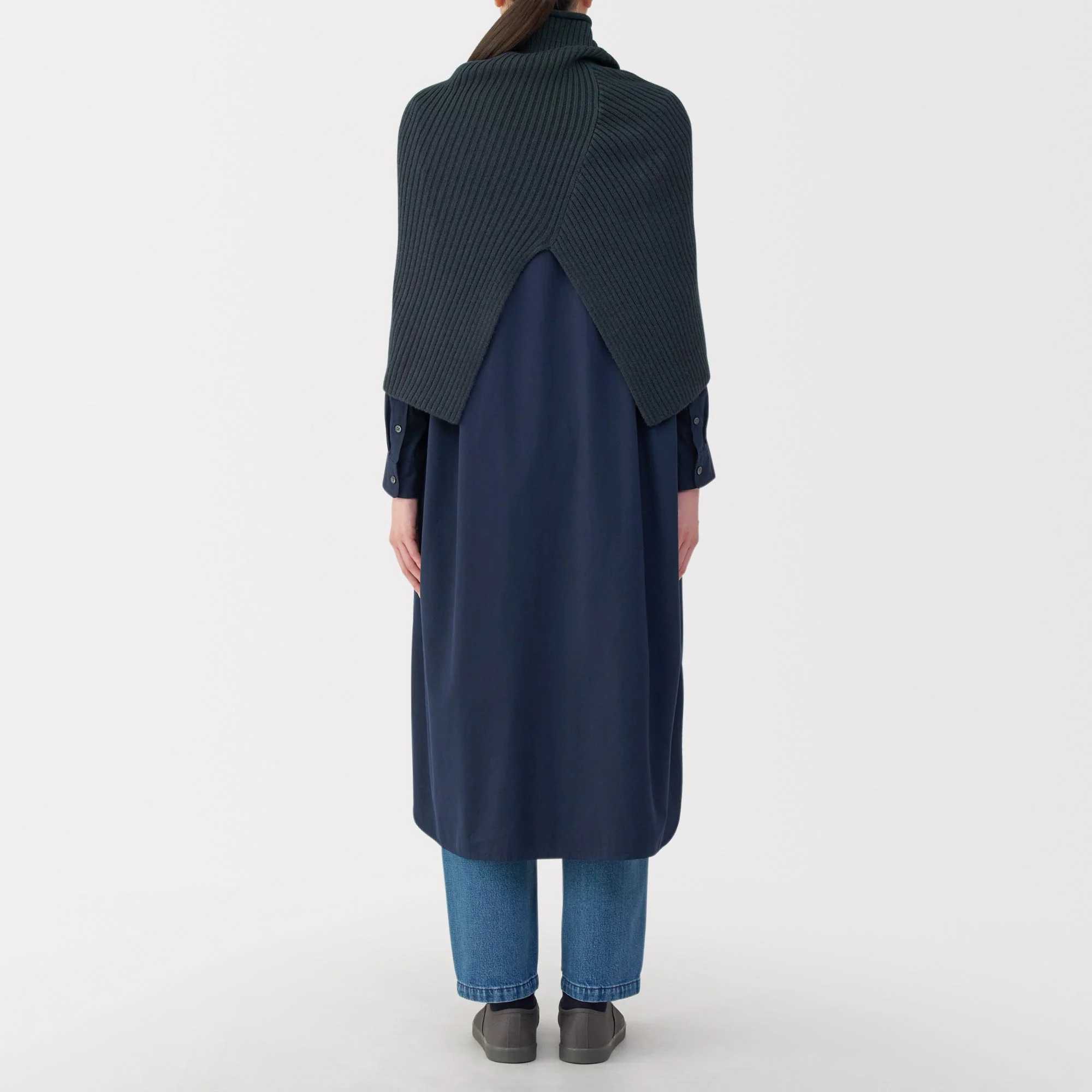 Non-Itchy Merino Wool Poncho - Image 24