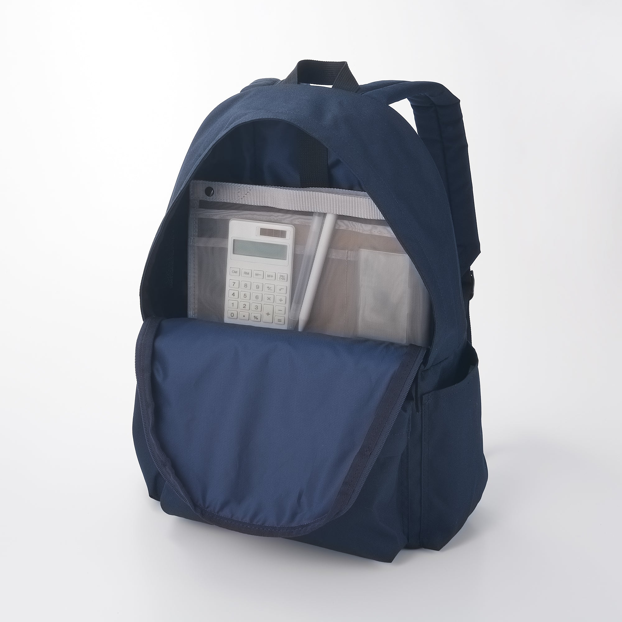 Nylon Mesh Bag Organizer Vertical A4 - Gray - Image 2