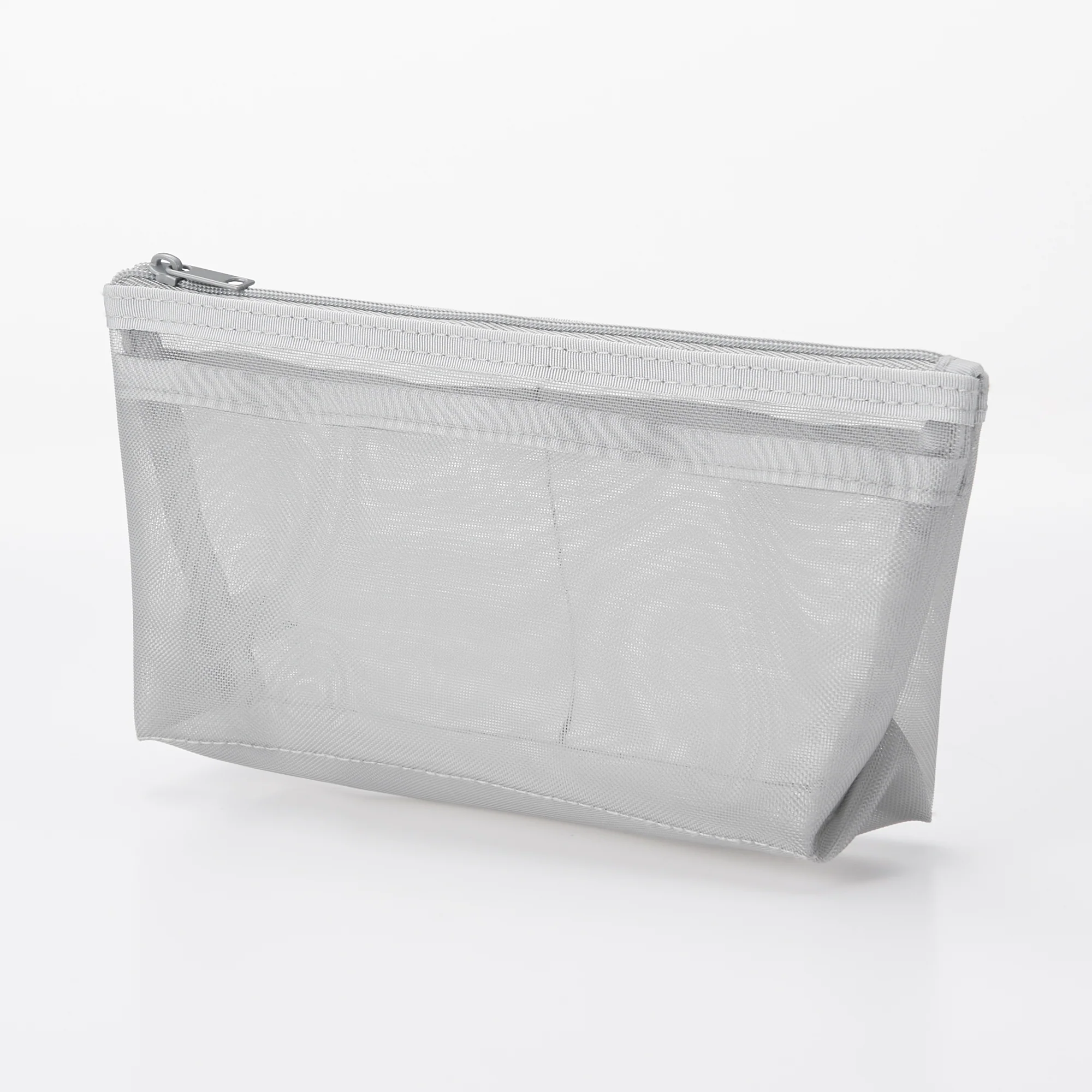 Nylon Mesh Pen Case with Gusset - Image 5