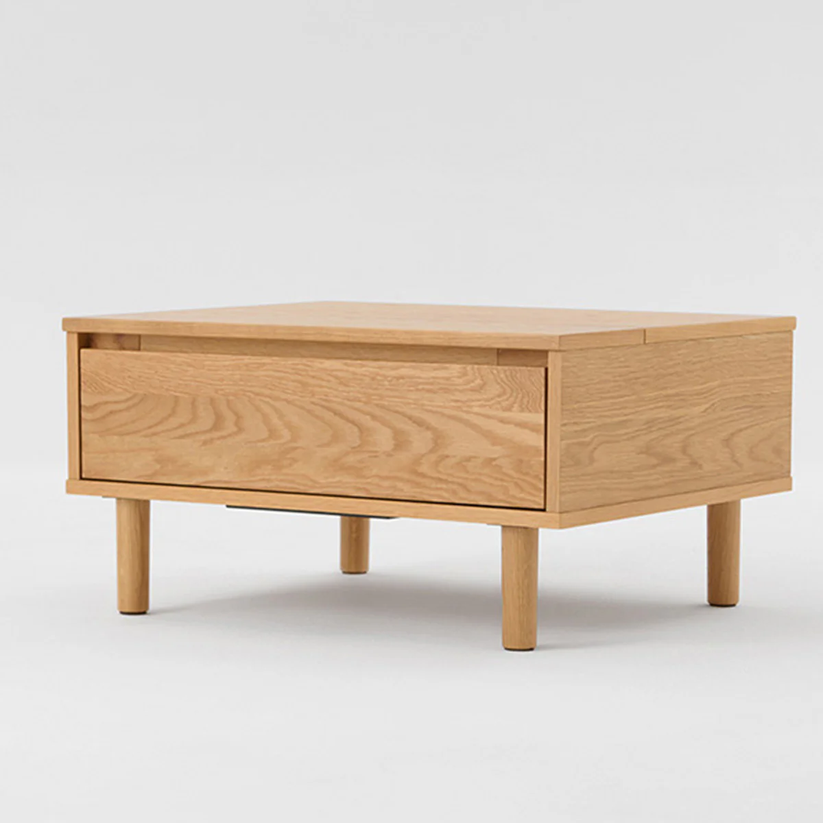 Oak Low Table with Lift Top - Image 3