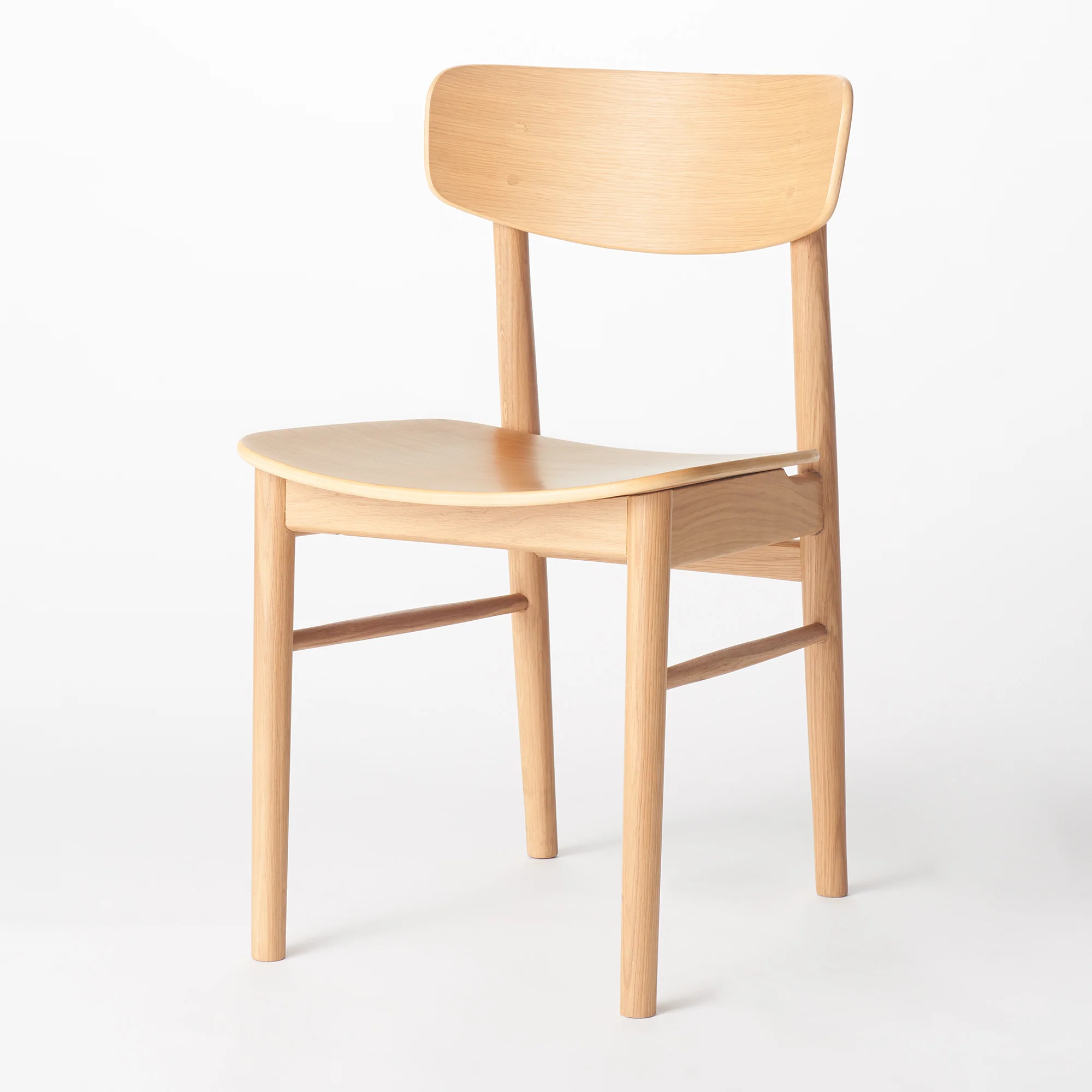 [HD] Oak Round Chair - Image 3