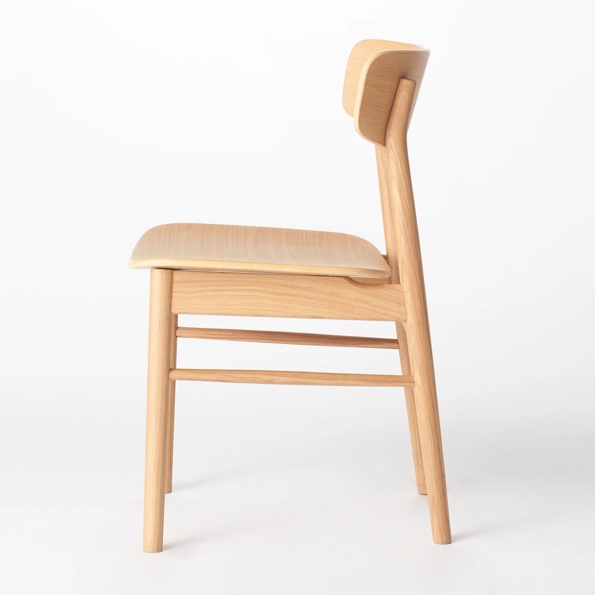 [HD] Oak Round Chair - Image 4