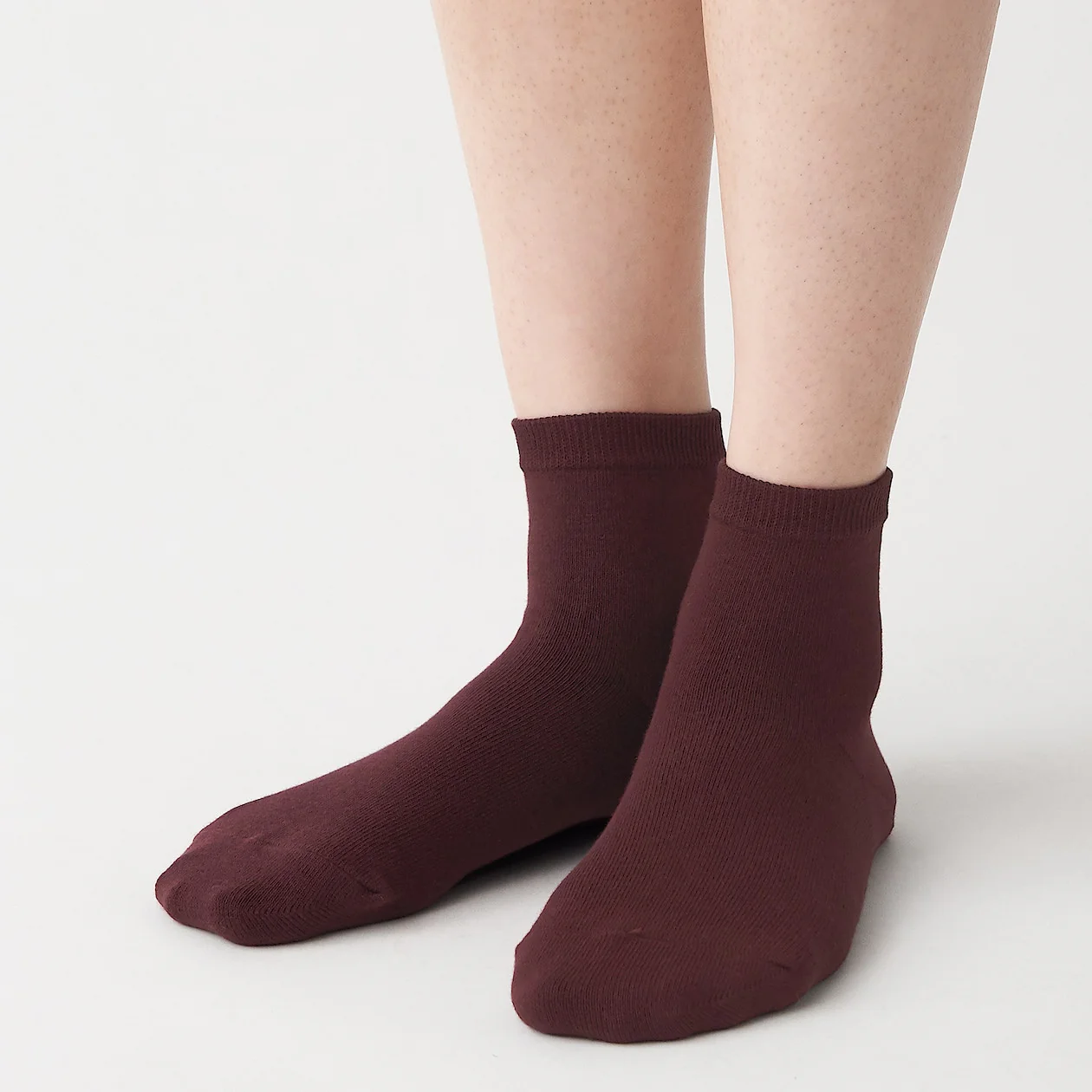 Organic Cotton Right Angle No Elastic Short Socks - Image 21