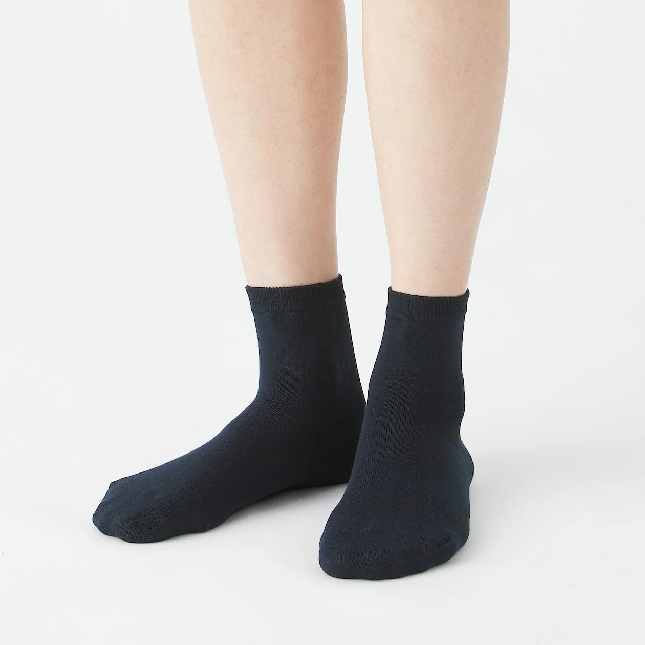 Organic Cotton Right Angle No Elastic Short Socks - Image 9