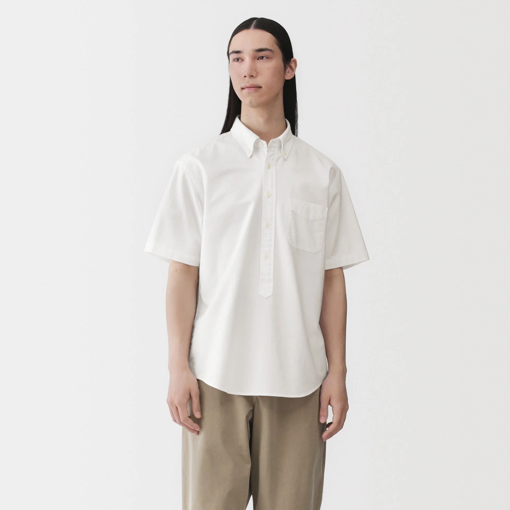 Oxford Pullover Shirt - Image 12