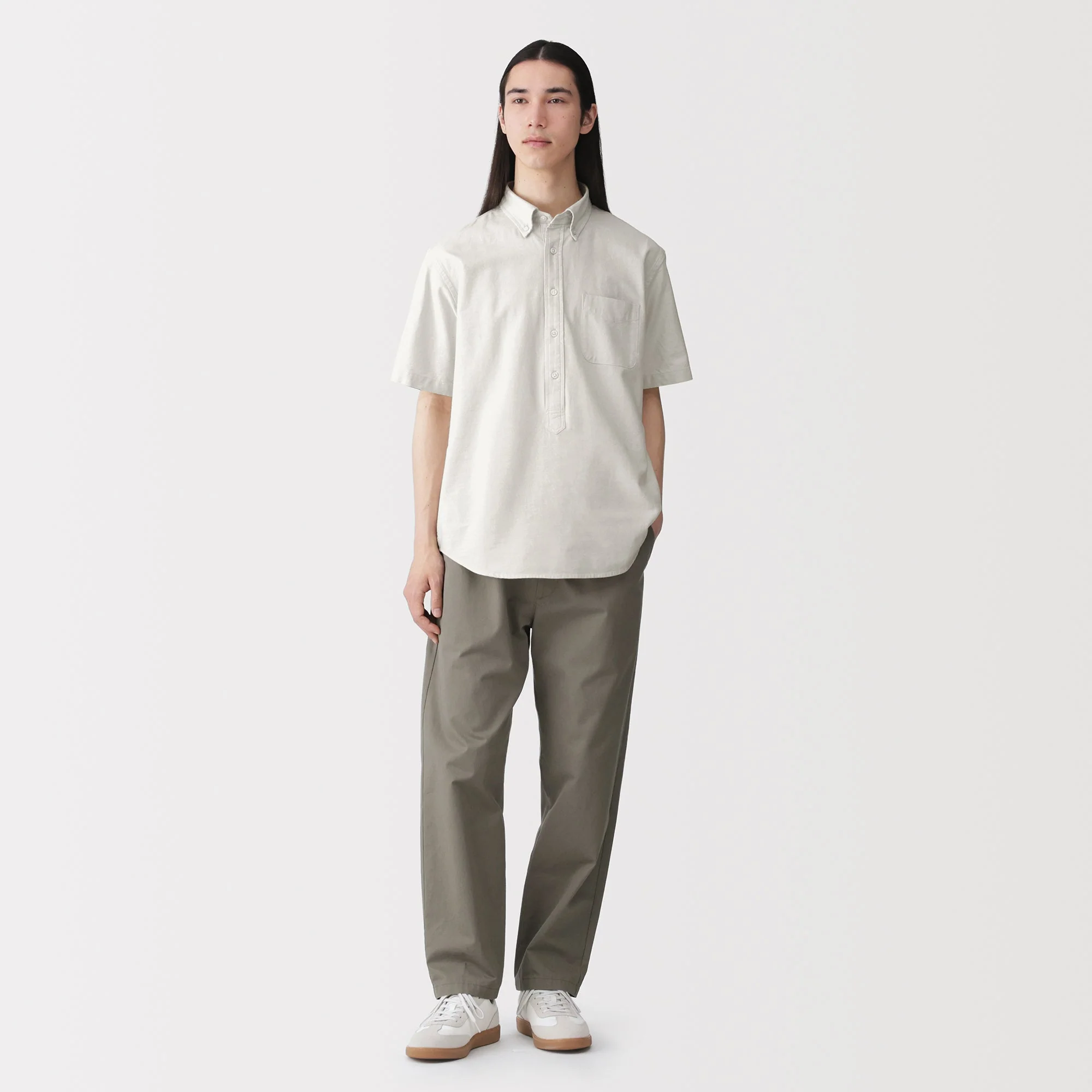 Oxford Pullover Shirt - Image 22