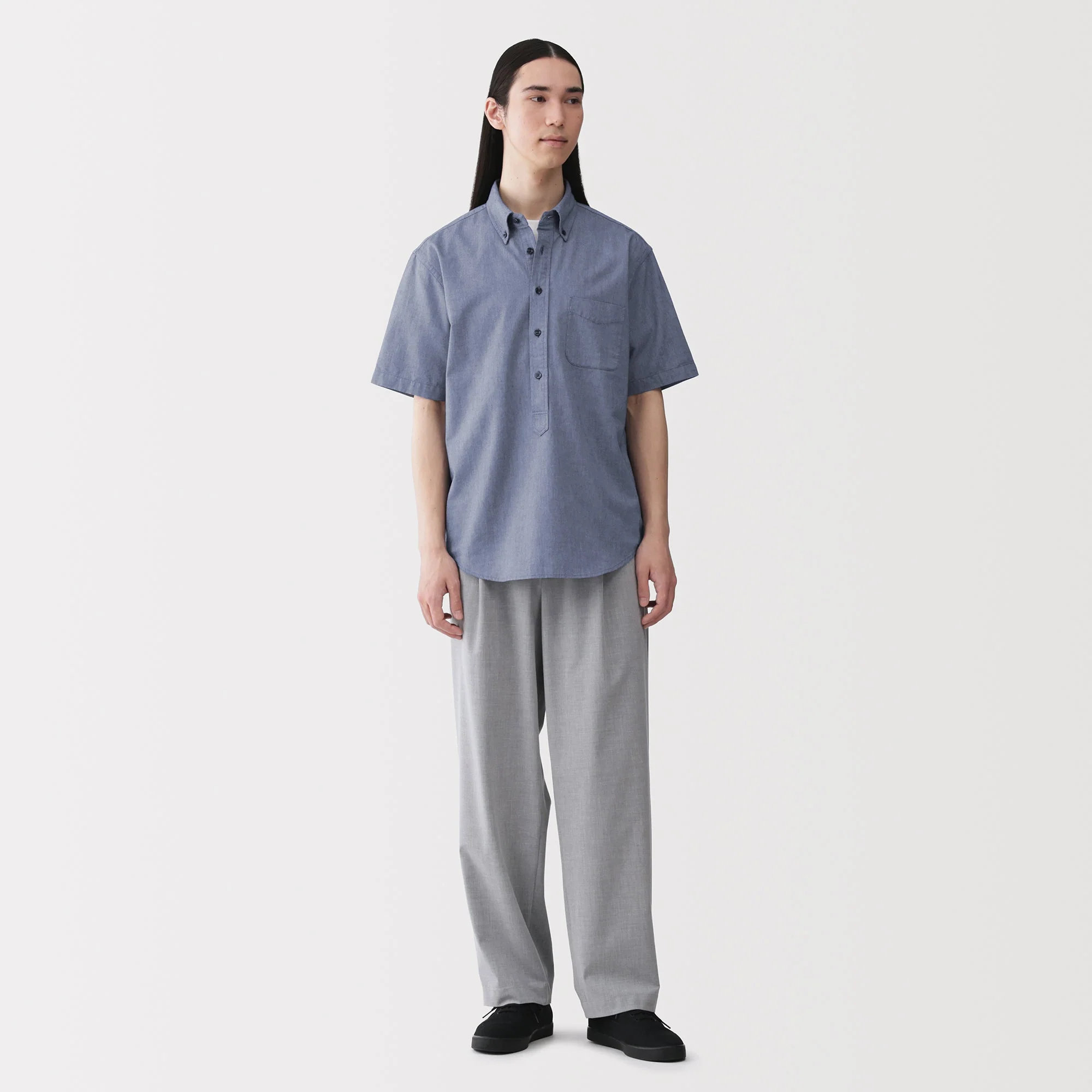 Oxford Pullover Shirt - Image 4