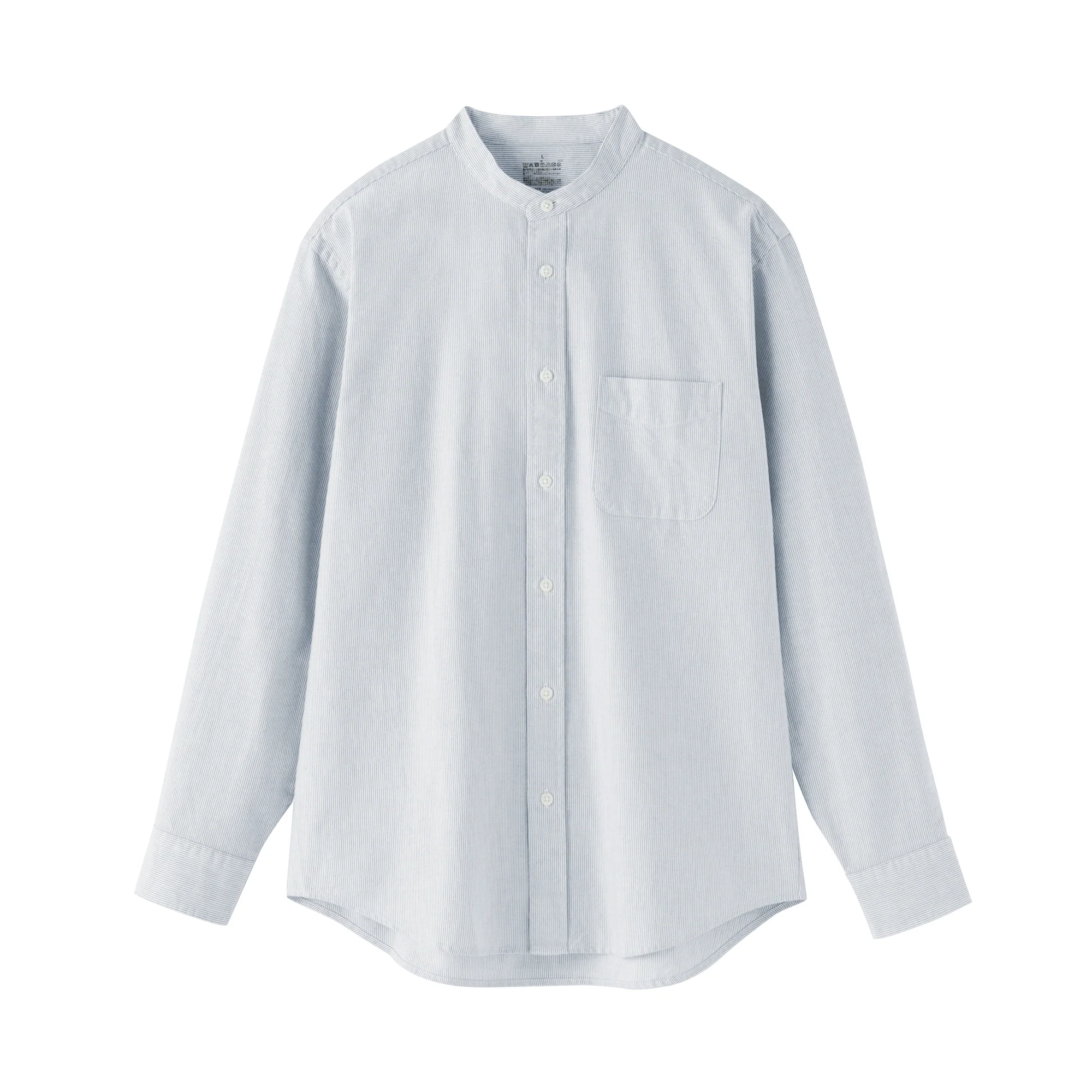 Oxford Stand Collar Shirt - Image 47