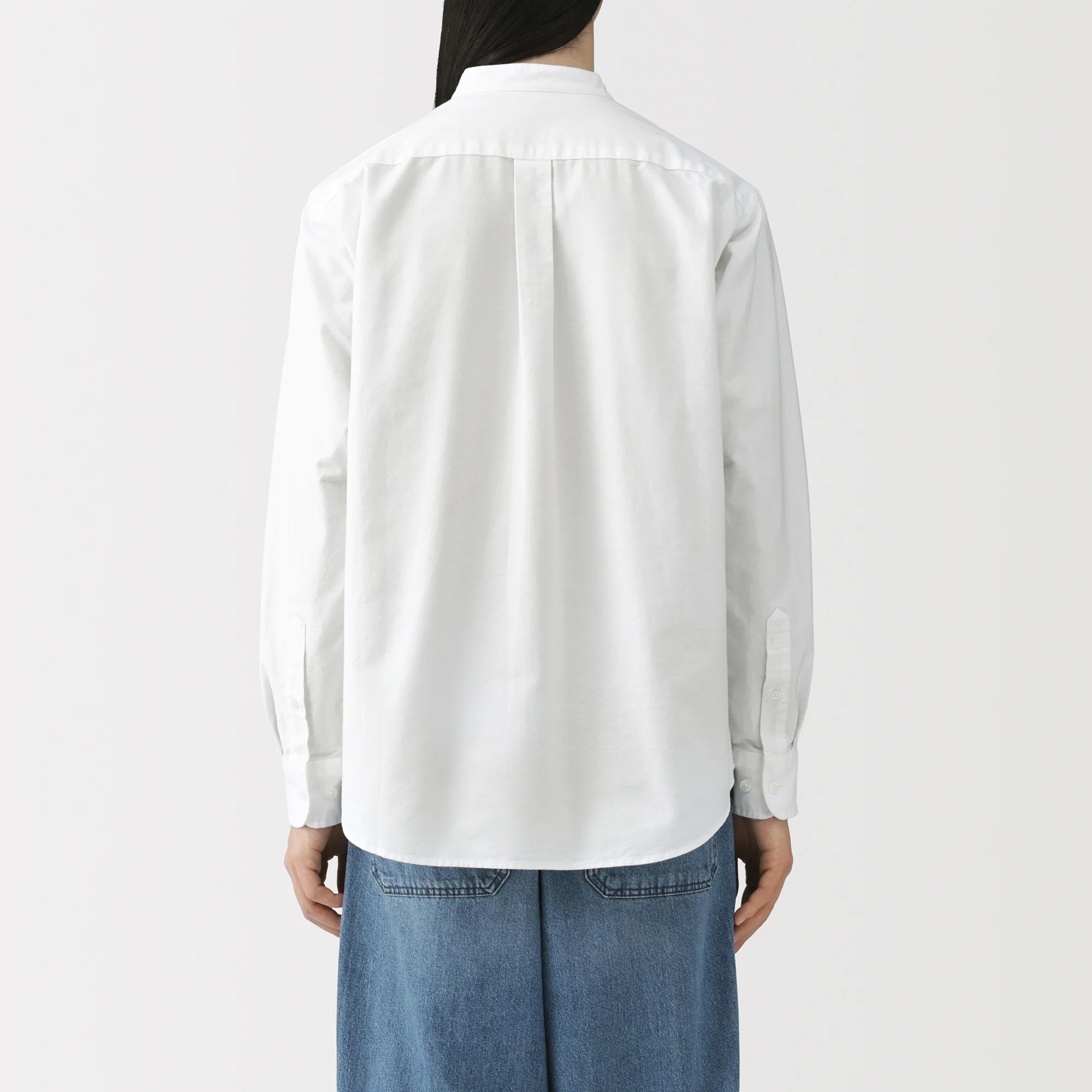 Oxford Stand Collar Shirt - Image 6