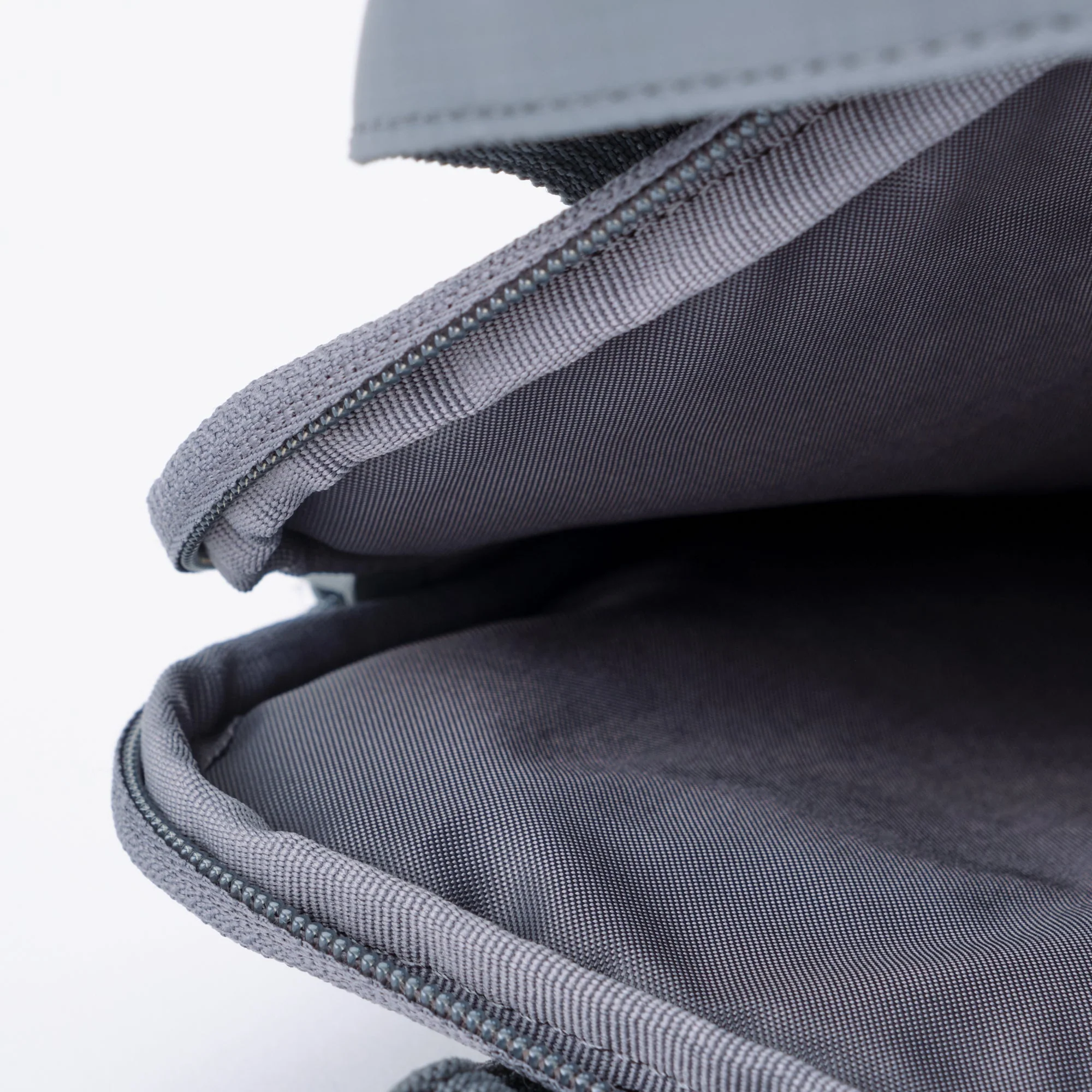 Parachute Cloth Tall Laptop Bag - Gray - Image 4