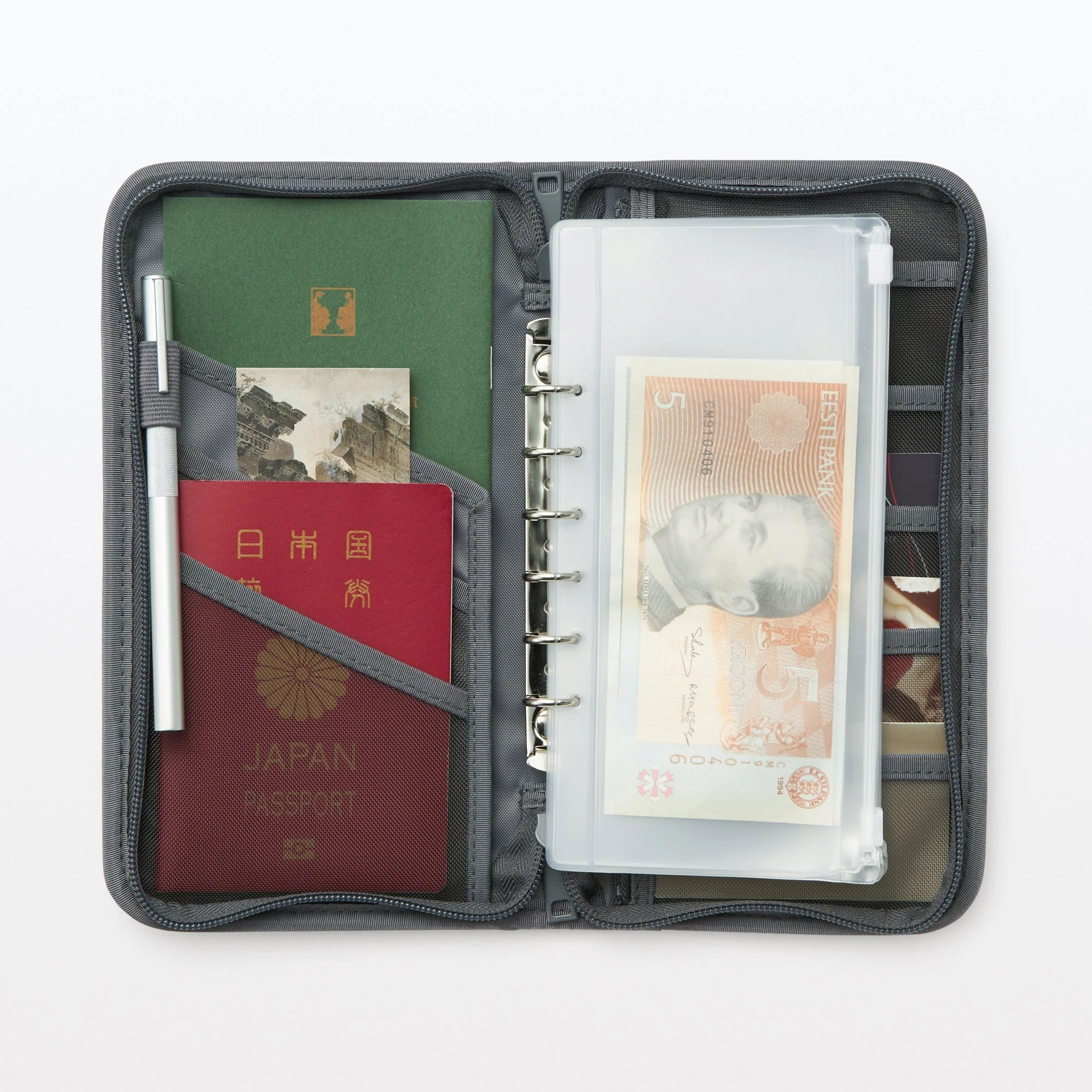 Passport Case with Pocket - Image 11