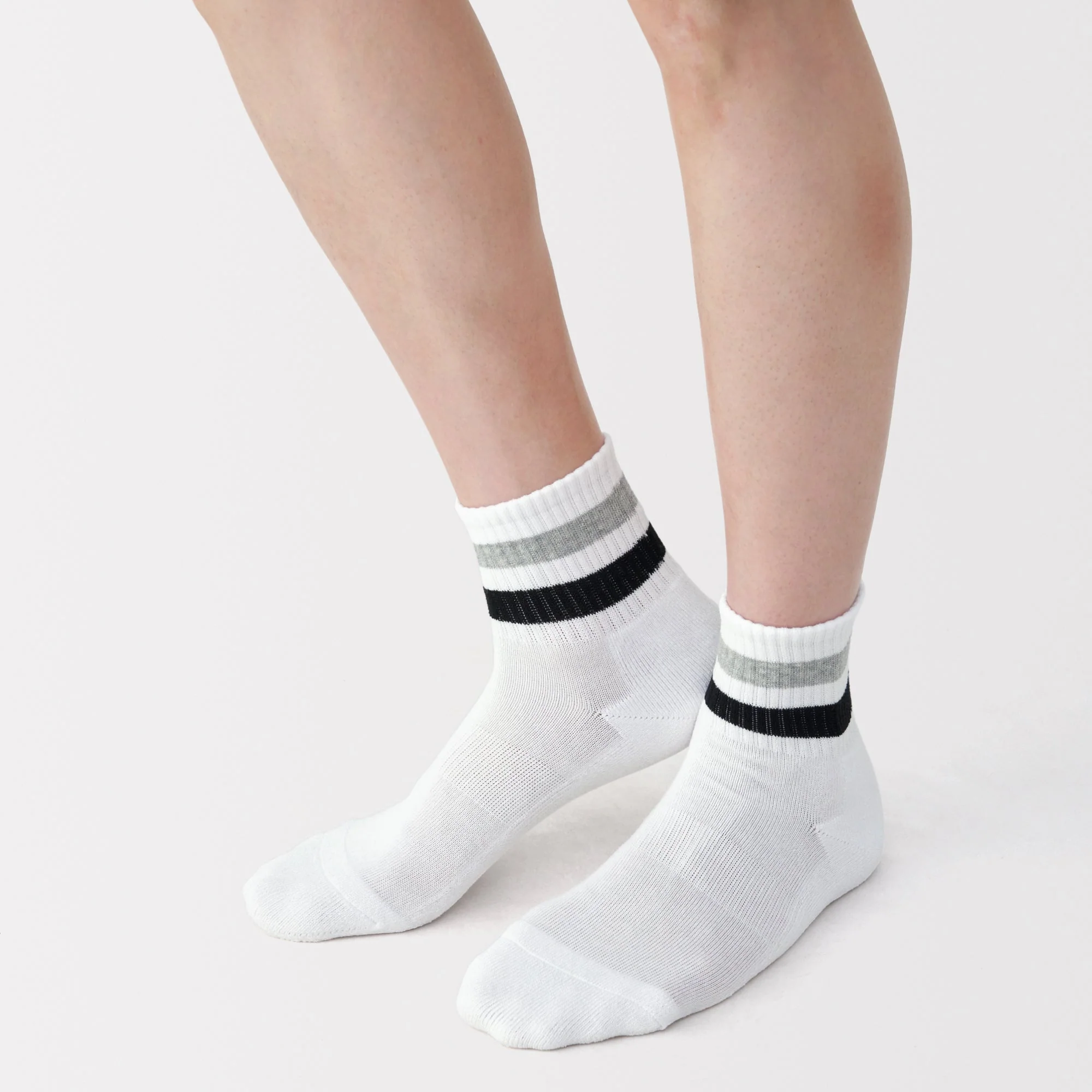 Pile Striped Short Socks - Image 2