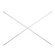 Pine Shelf Unit - Cross Bar - Large (33.9")