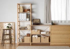 Pine Shelf Unit - Regular - Small - Image 2