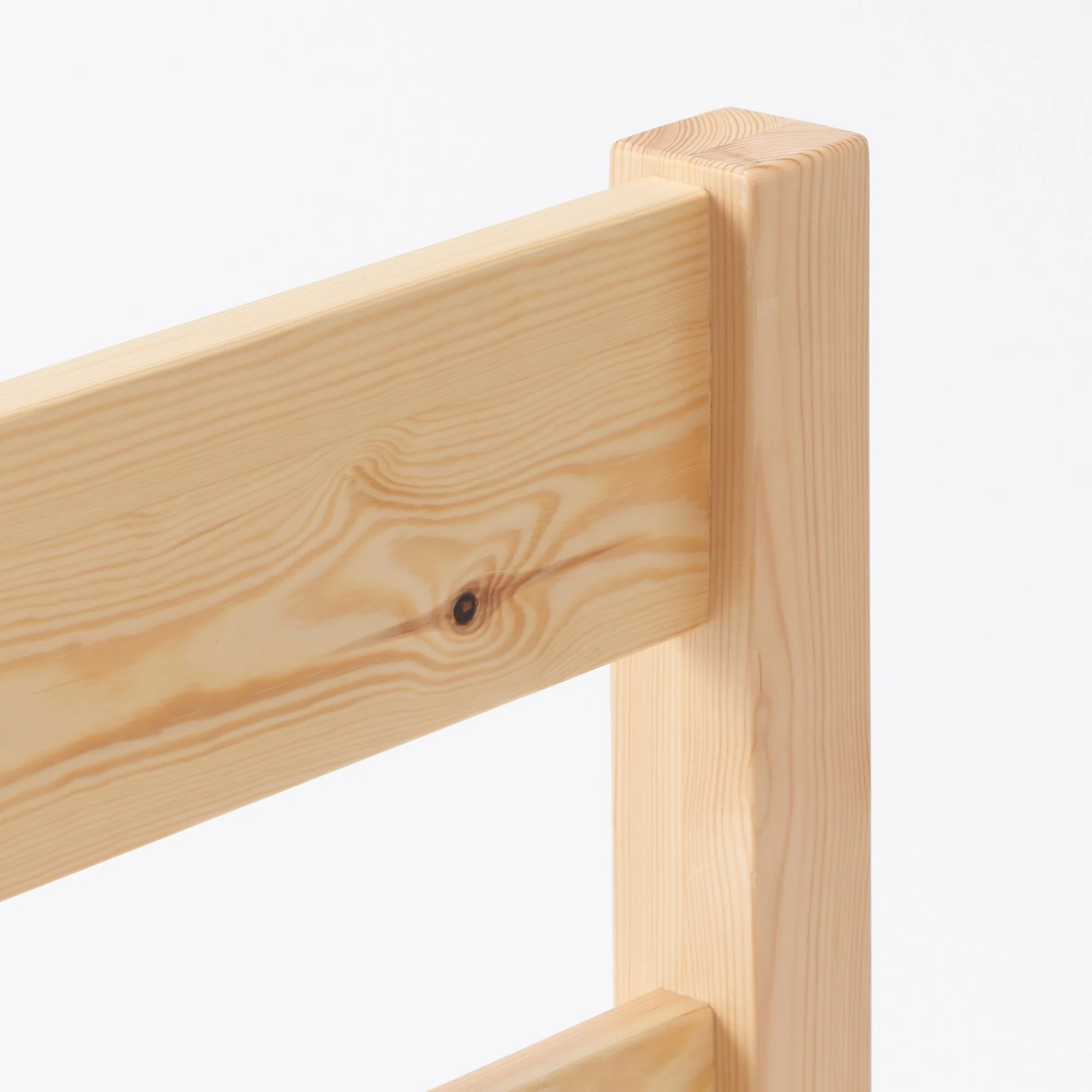 [HD] Pine Wooden Bed - Queen - Image 6