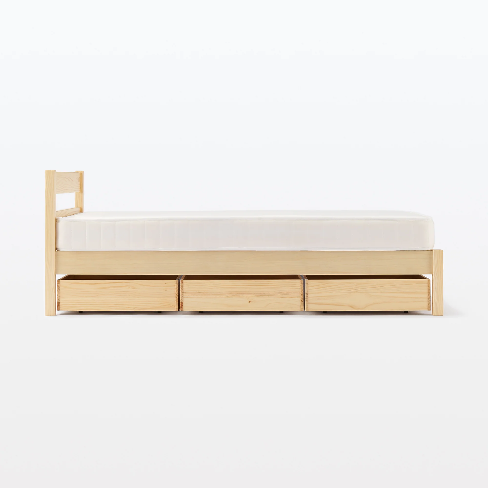 [HD] Pine Wooden Bed - Single - Image 11