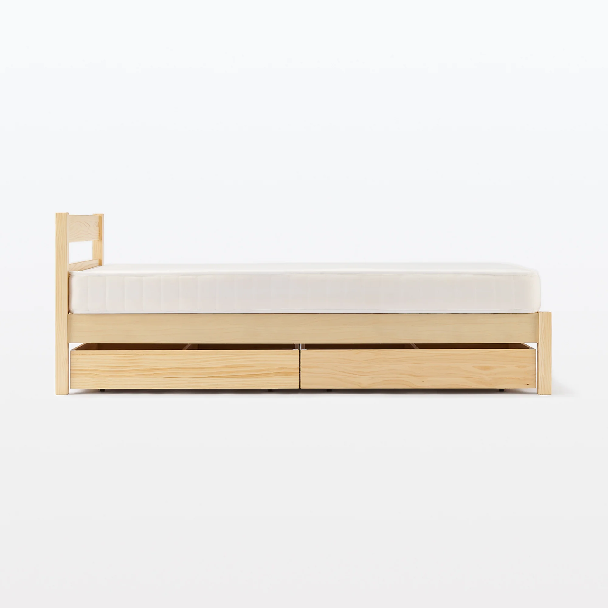 [HD] Pine Wooden Bed - Single - Image 8