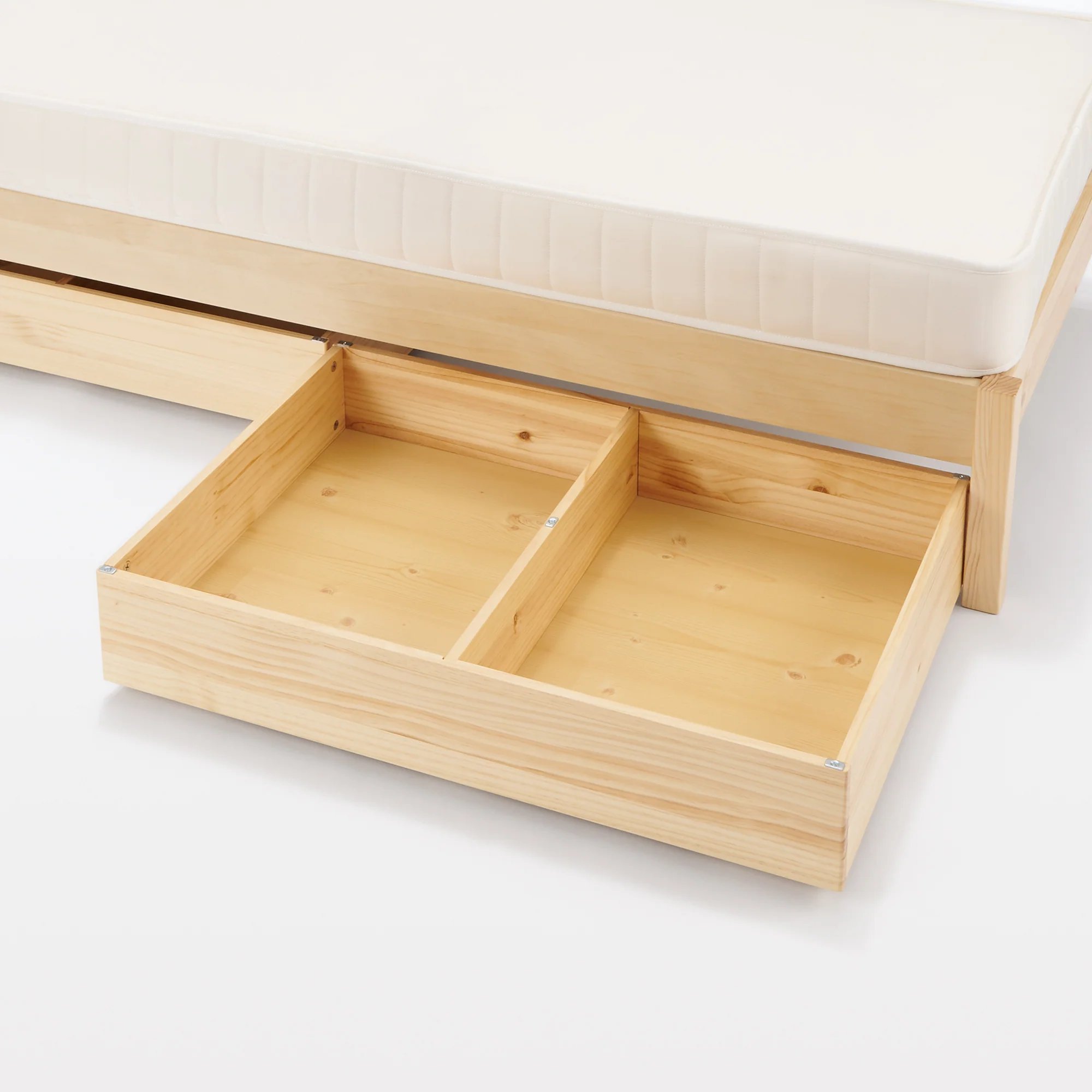 [HD] Pine Wooden Bed - Single - Image 9