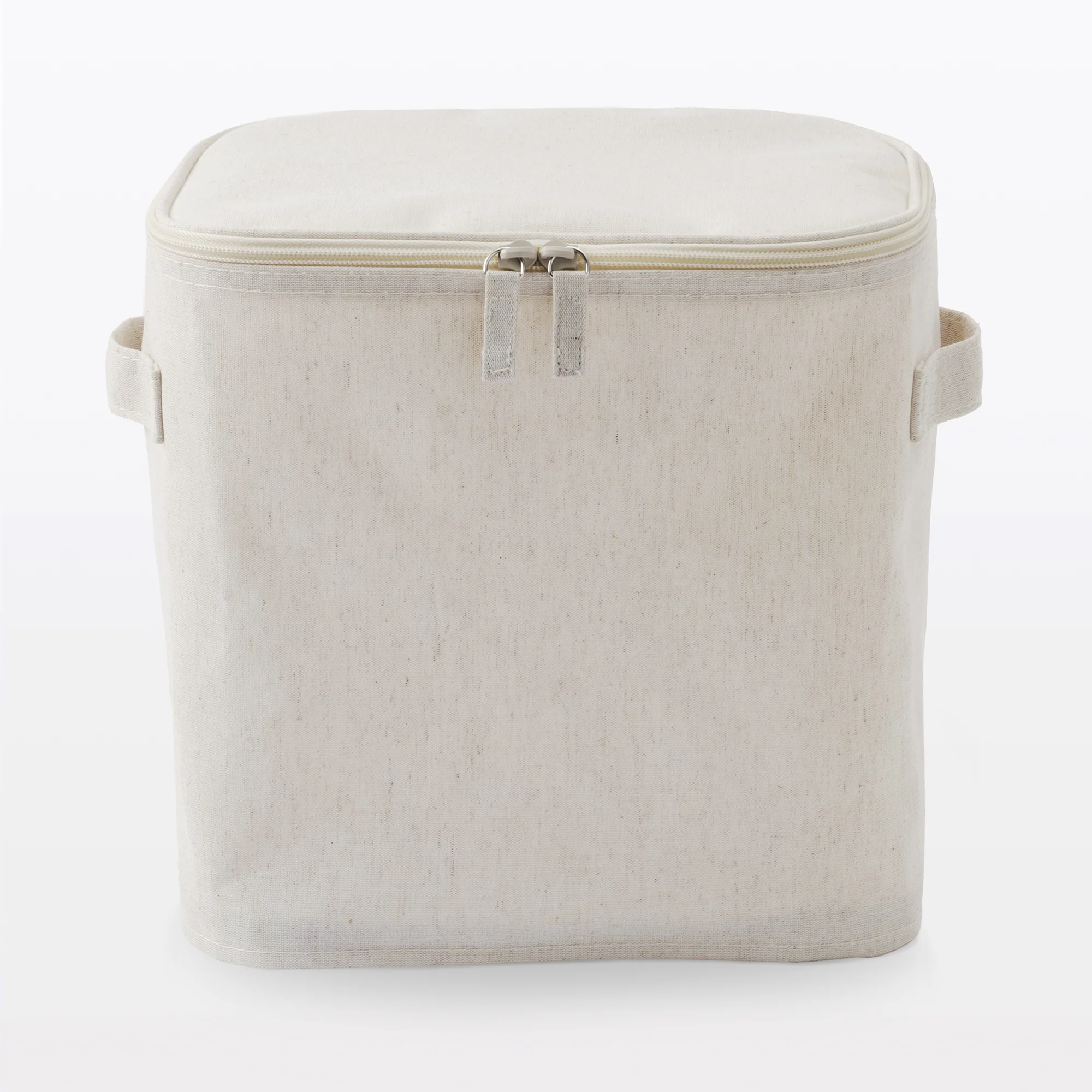 Polyester Linen Soft Box Rectangle with Lid - Half Medium - Image 5