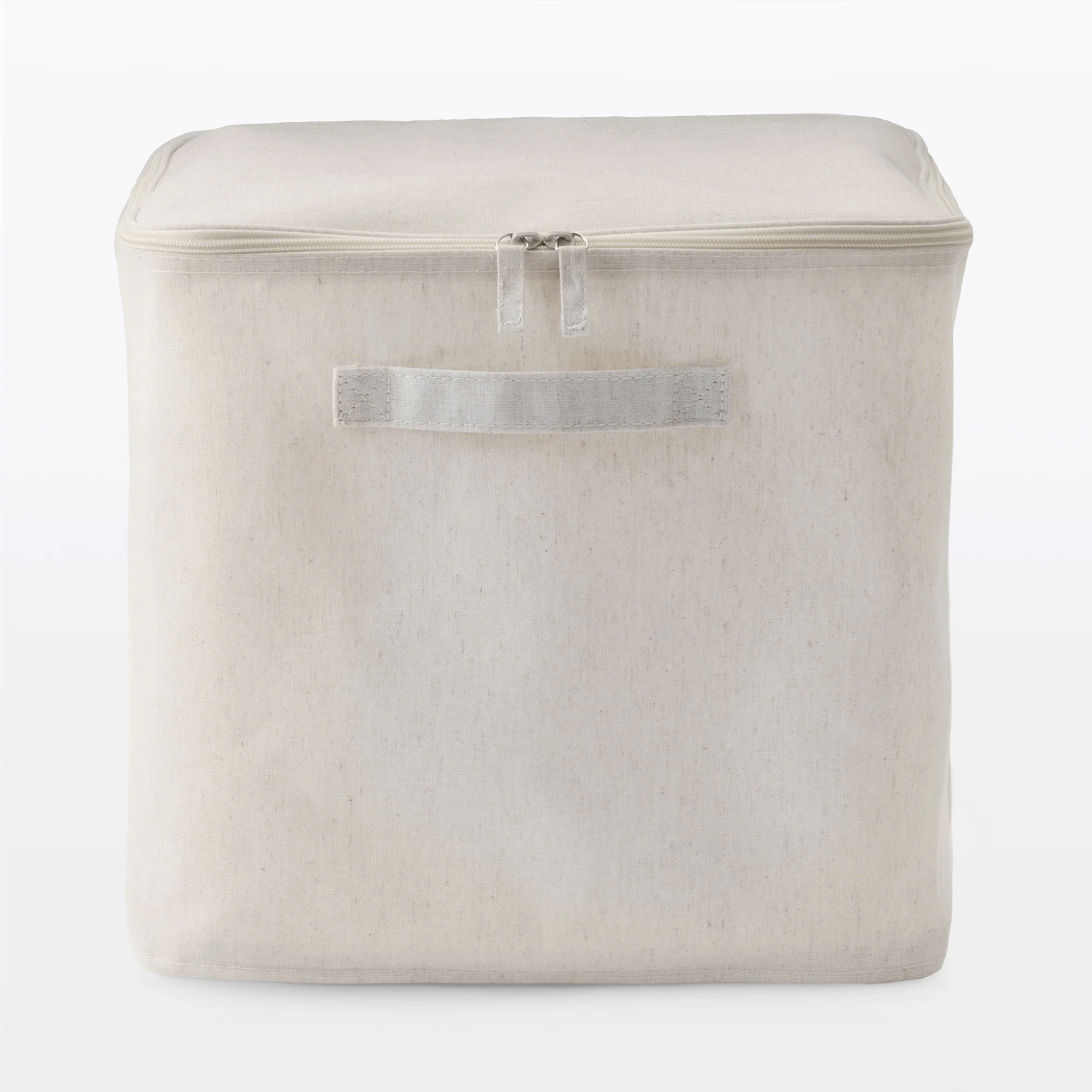 Polyester Linen Soft Box with Lid - Large - Image 3