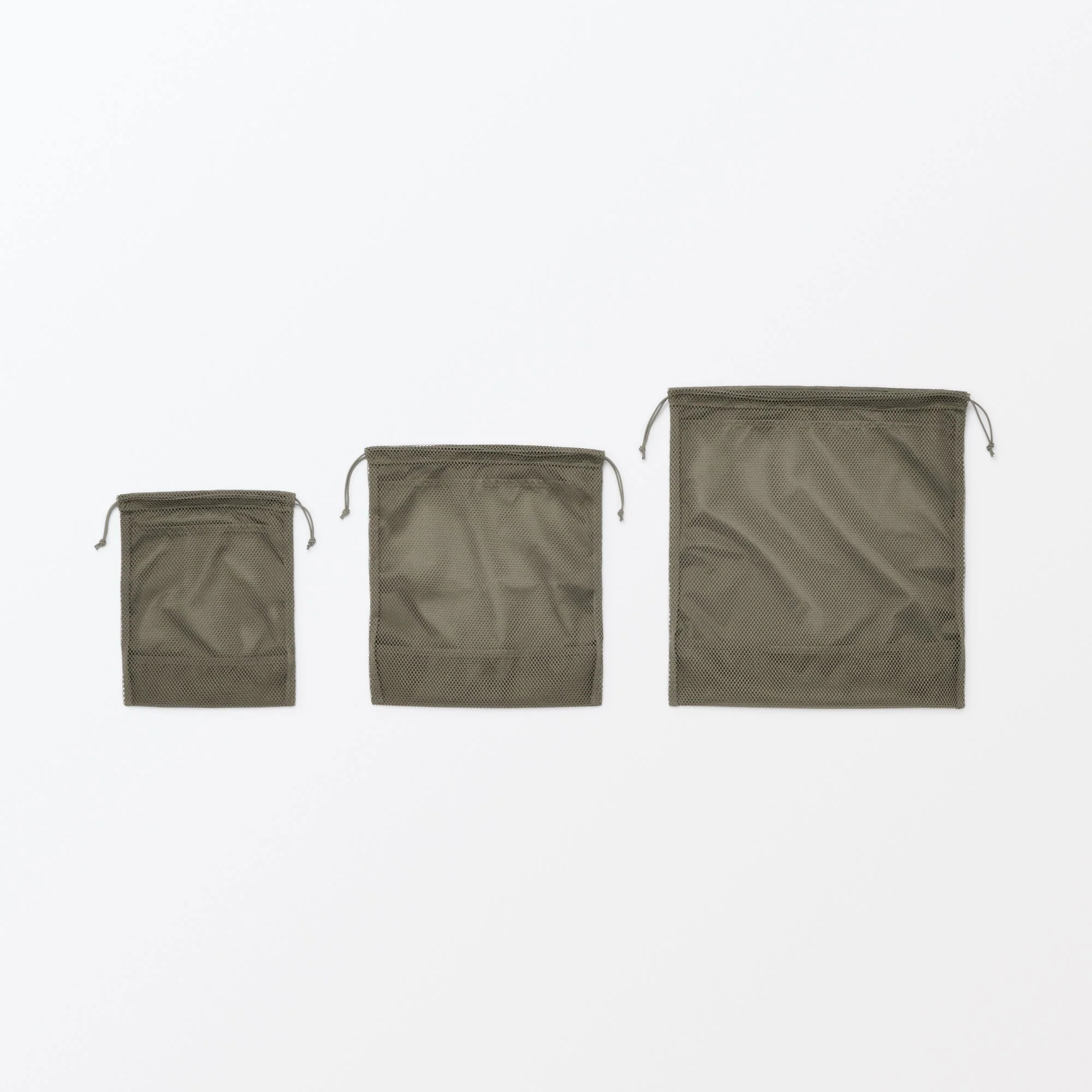 Polyester Mesh Drawstring Bag - Medium - Image 12