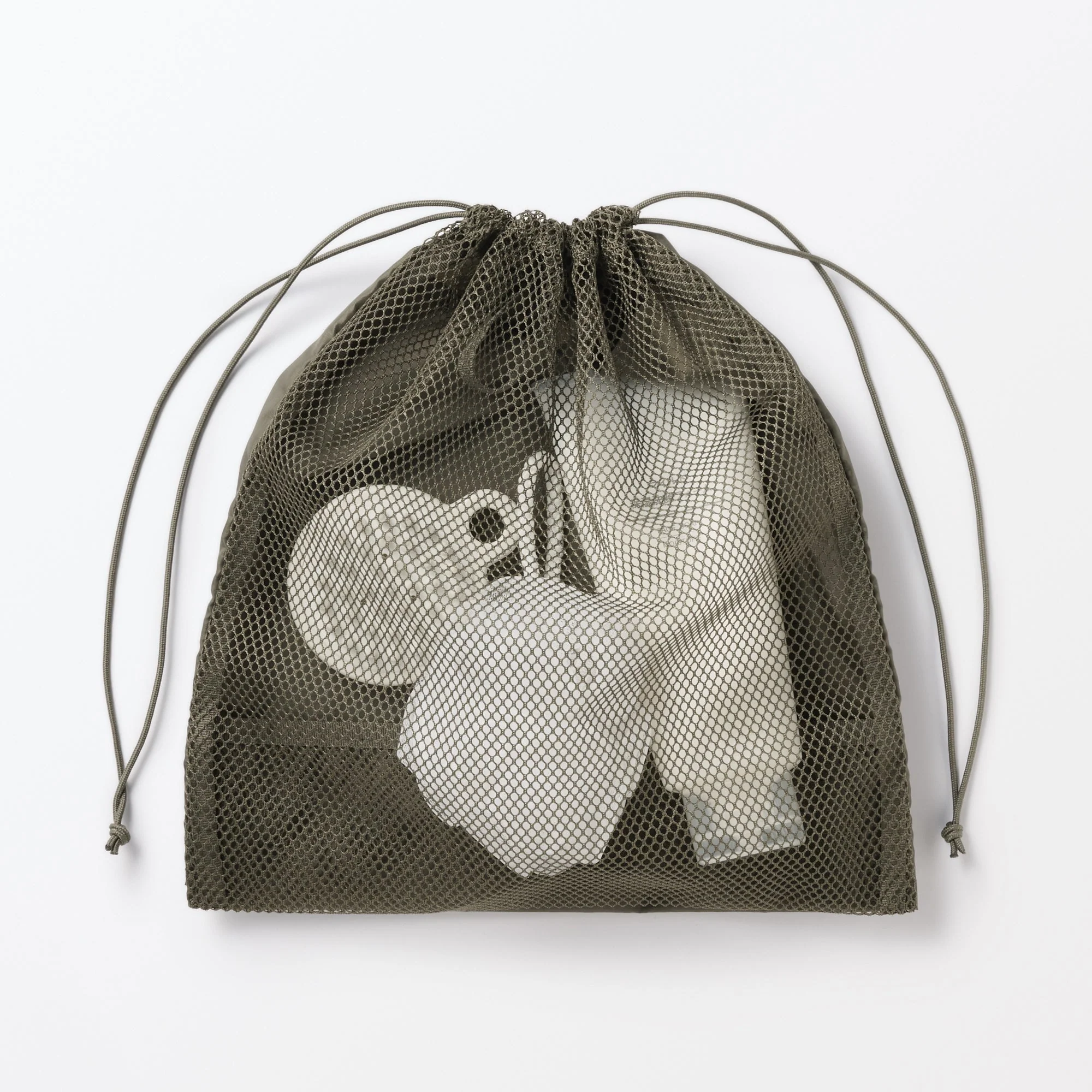 Polyester Mesh Drawstring Bag - Medium - Image 8