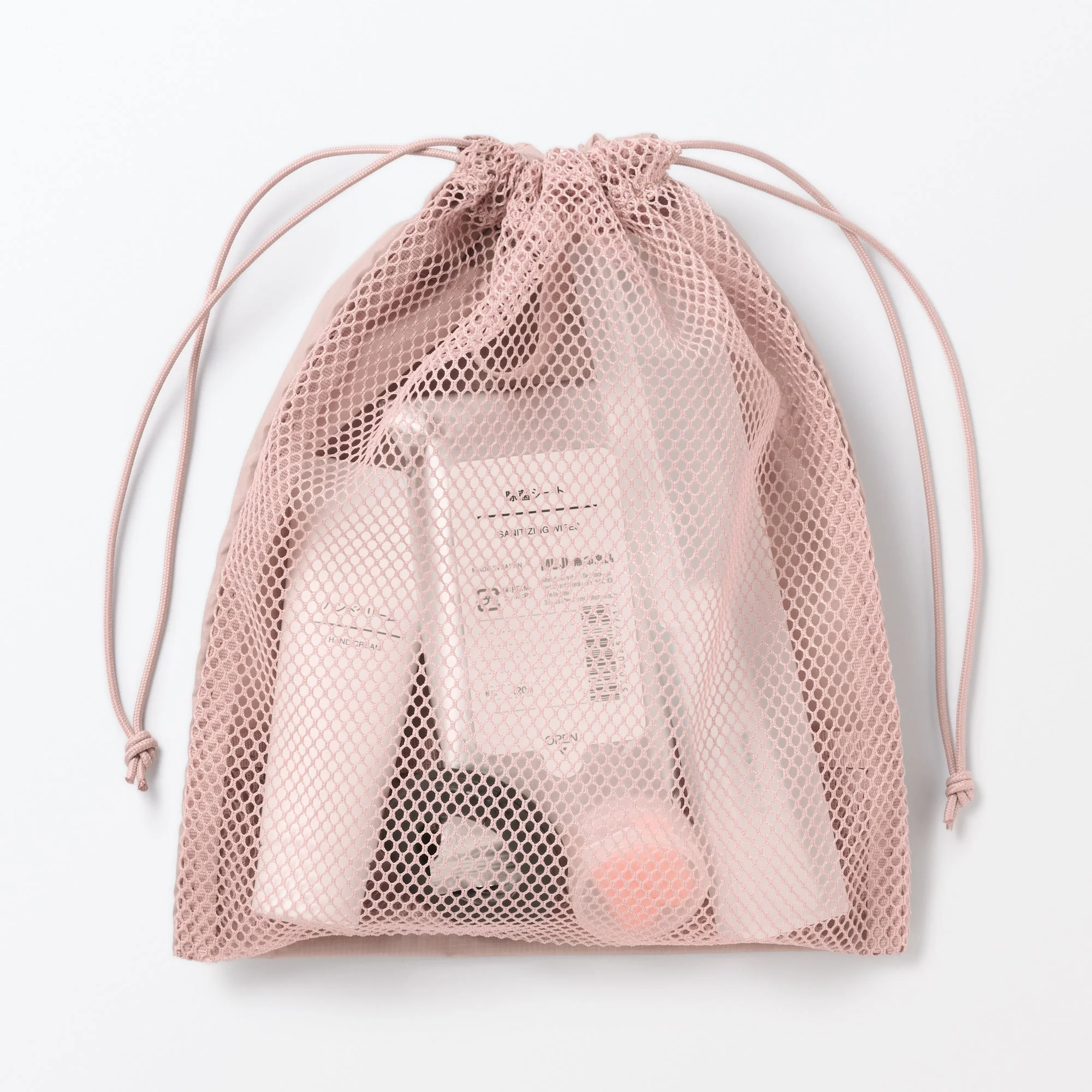 Polyester Mesh Drawstring Bag - Small - Image 14