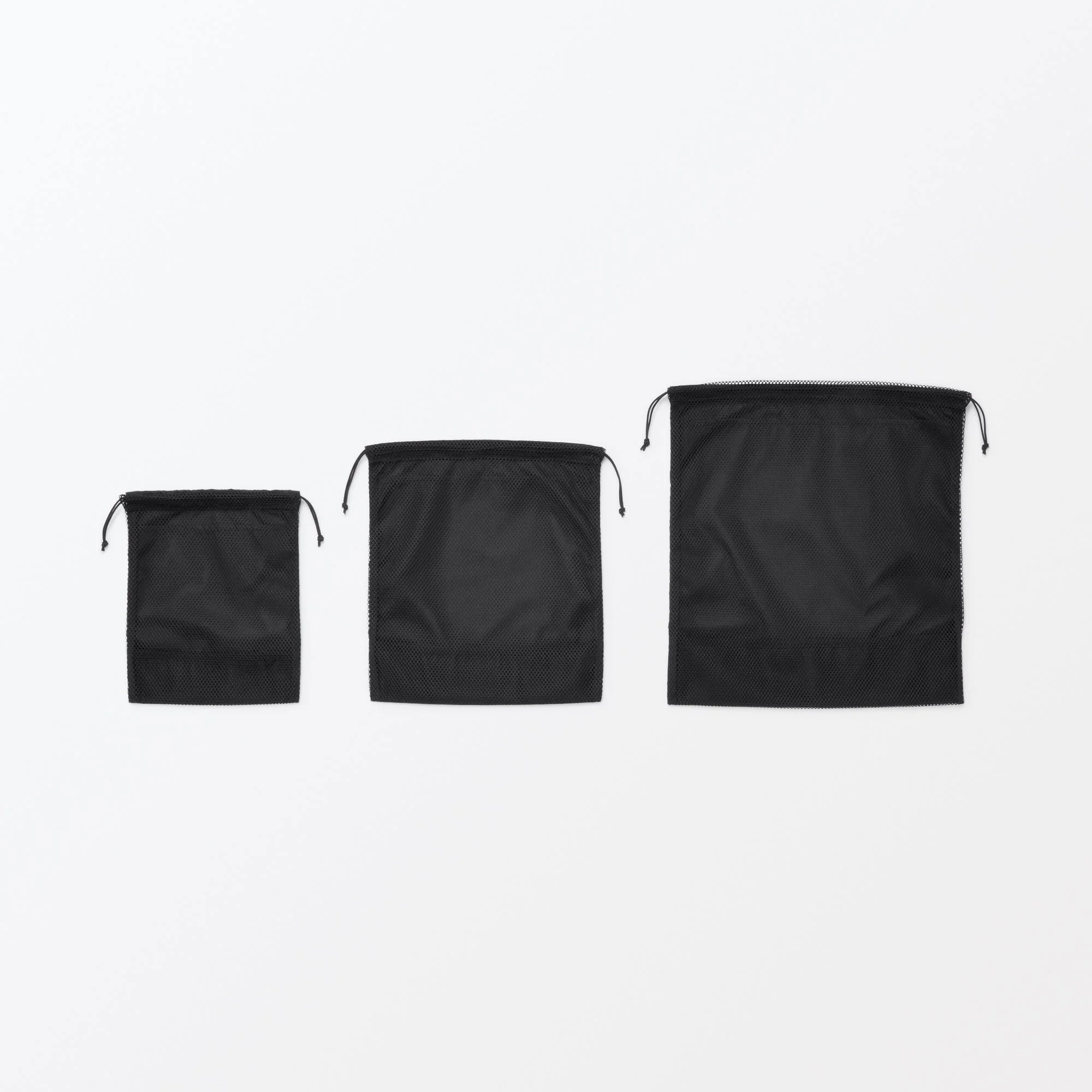 Polyester Mesh Drawstring Bag - Small - Image 6