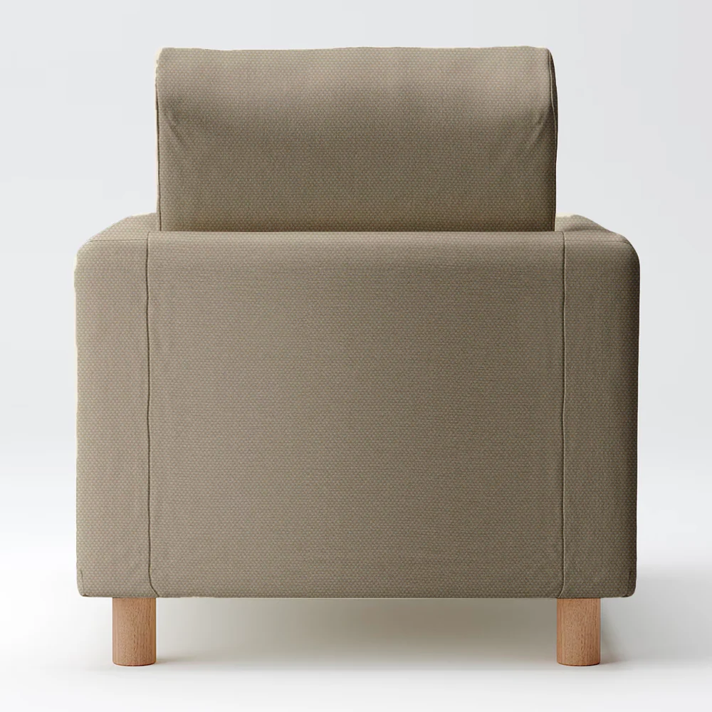 Polyester Plain Weave Cover for Urethane Pocket Coil Sofa - 1 Seater (Sofa Sold Separately) - Image 5