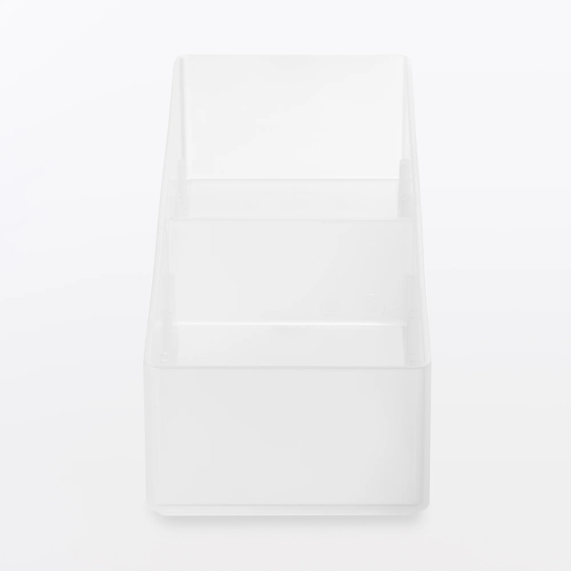 Polypropylene Desk Organizer 3 (W2.6 x D7.9 x H1.6") - Image 2