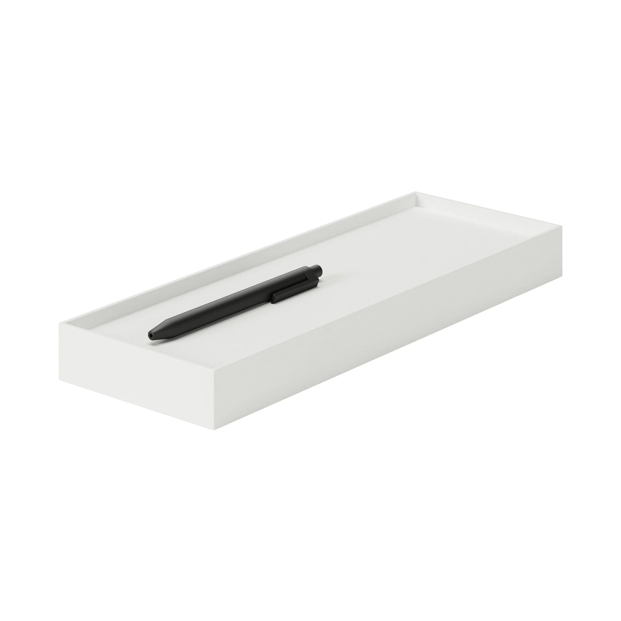 Polypropylene File Box Lid - A4 - White Grey - Image 4