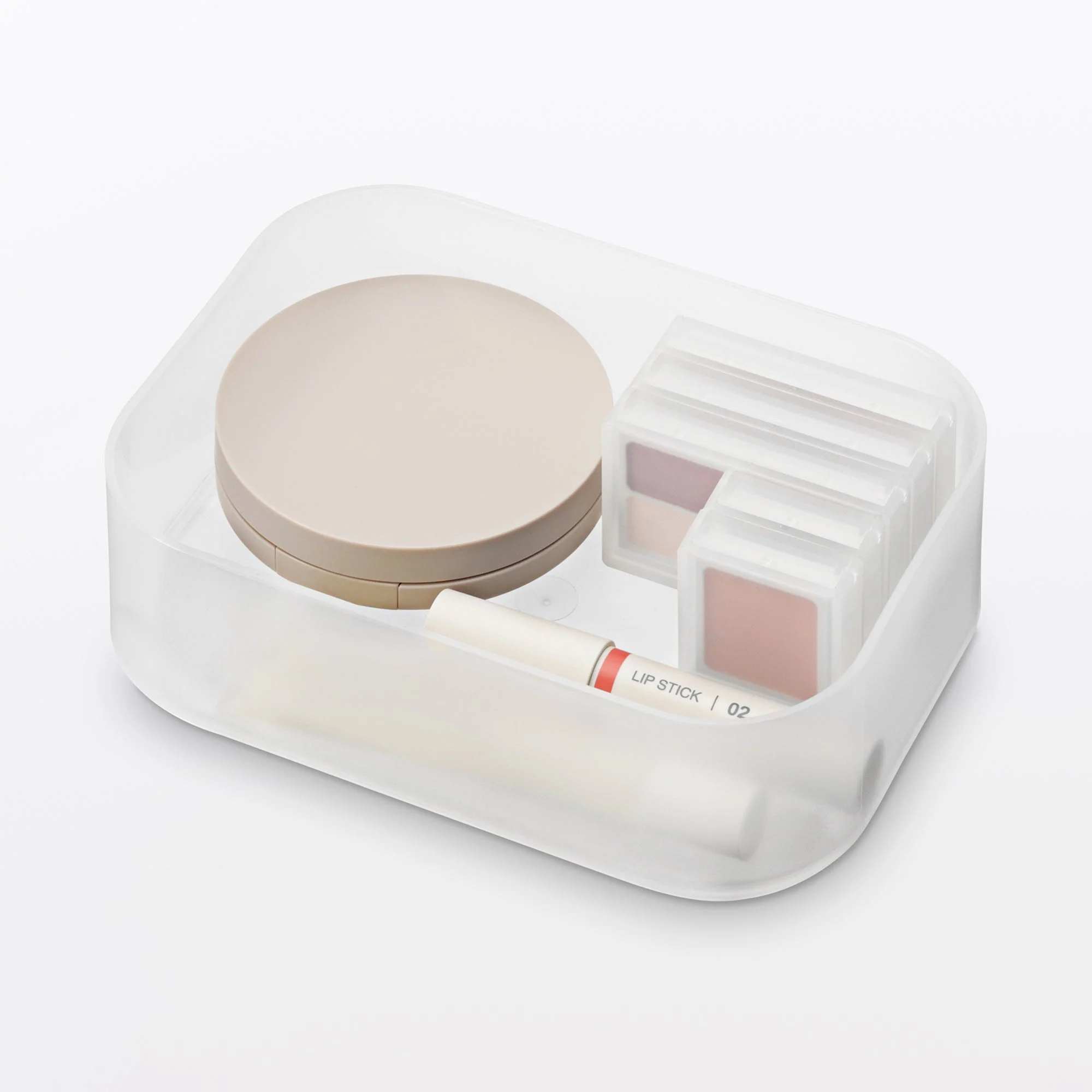 Recycled Polypropylene Makeup Box (W5.9 x D4.3 x H1.8") - Image 2