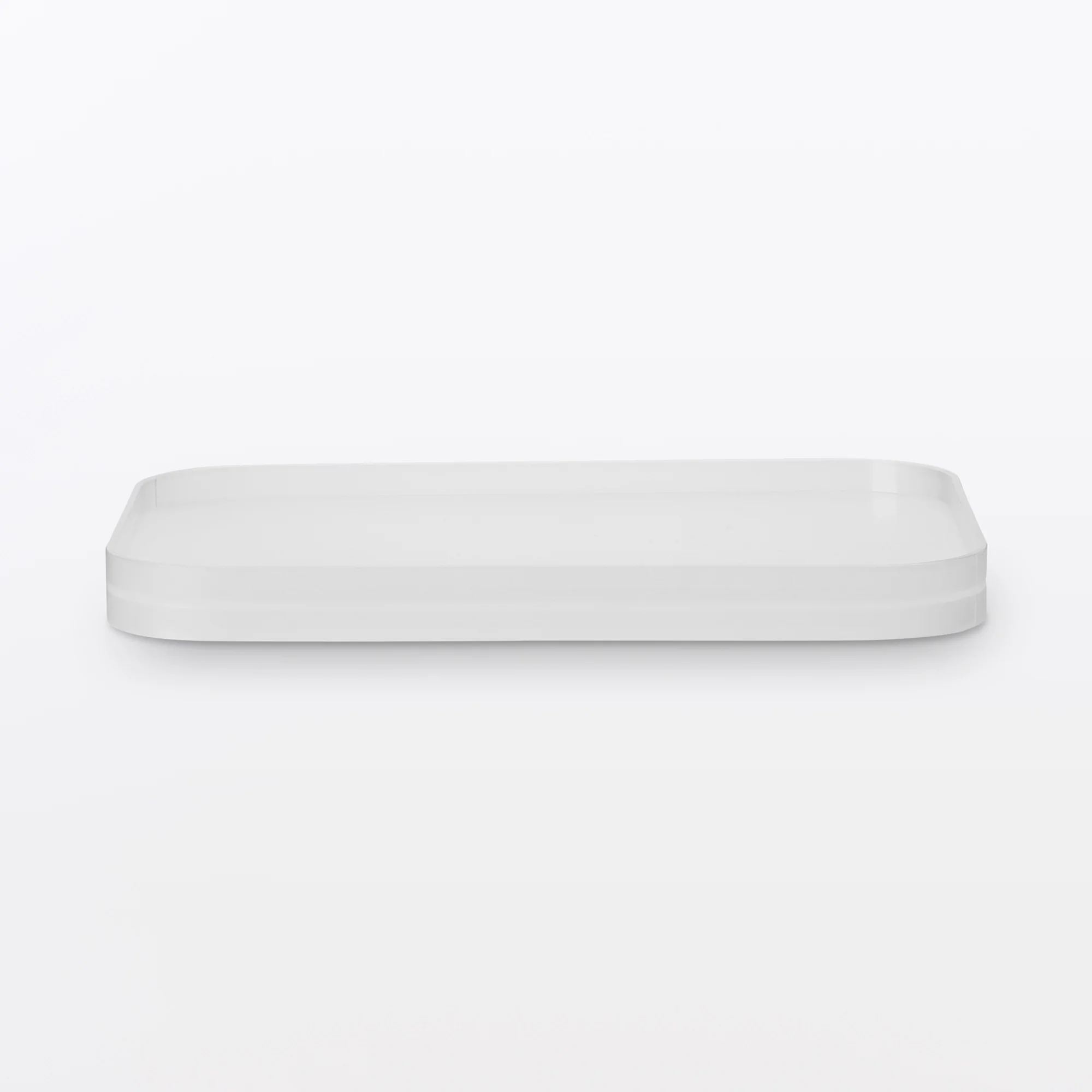Polypropylene Makeup Box Lid (W6.2 x D9.1 x H0.8") - Image 3