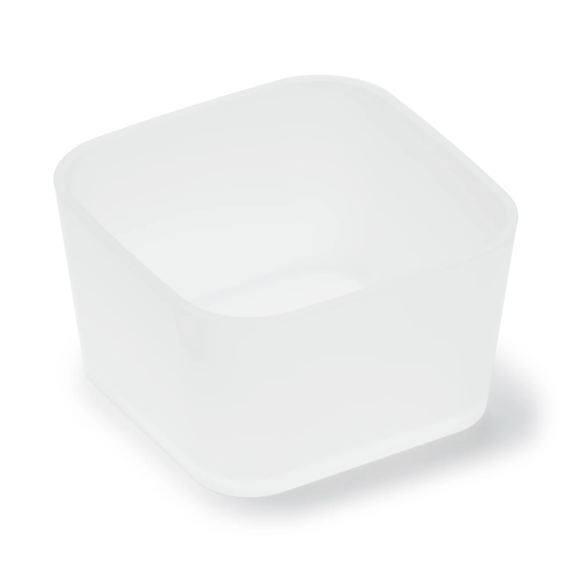 Polypropylene Organizer Box 1 (W3.3 x D3.3 x H2”)